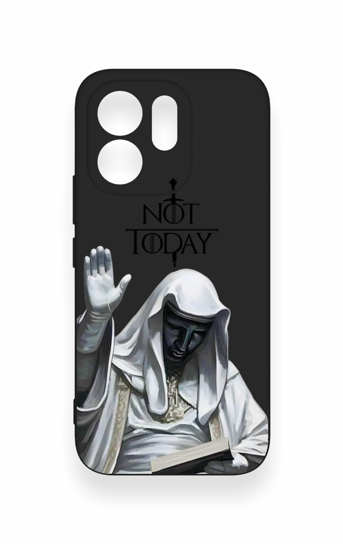 Vivo V70 5G Uyumlu Not Today Desenli Silikon Kılıf