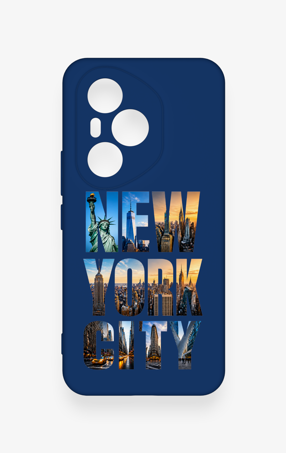 Honor 400 Pro Uyumlu New York City Desenli Silikon Kılıf