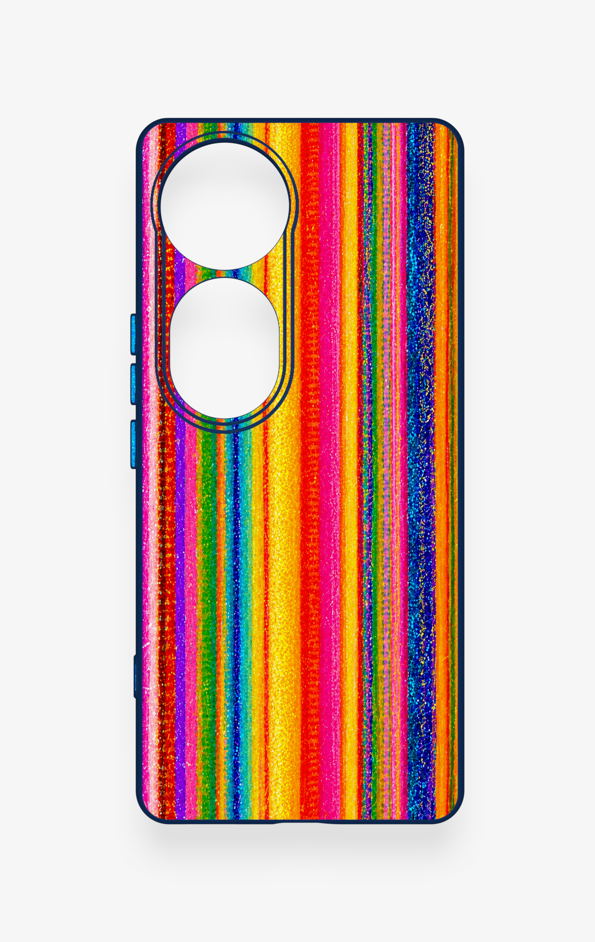 Vivo V40 Uyumlu Rengarenk Desenli Silikon Kılıf