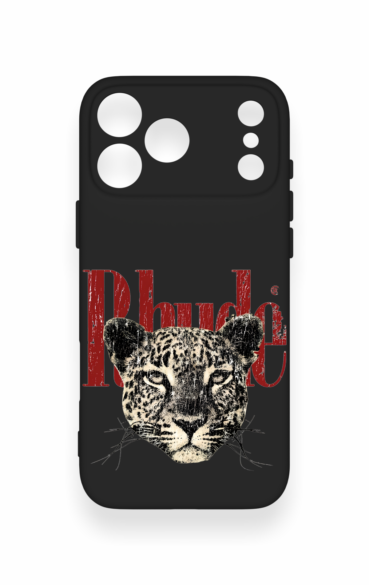 iPhone 17 Pro Max Uyumlu Rhude Desenli Silikon Kılıf