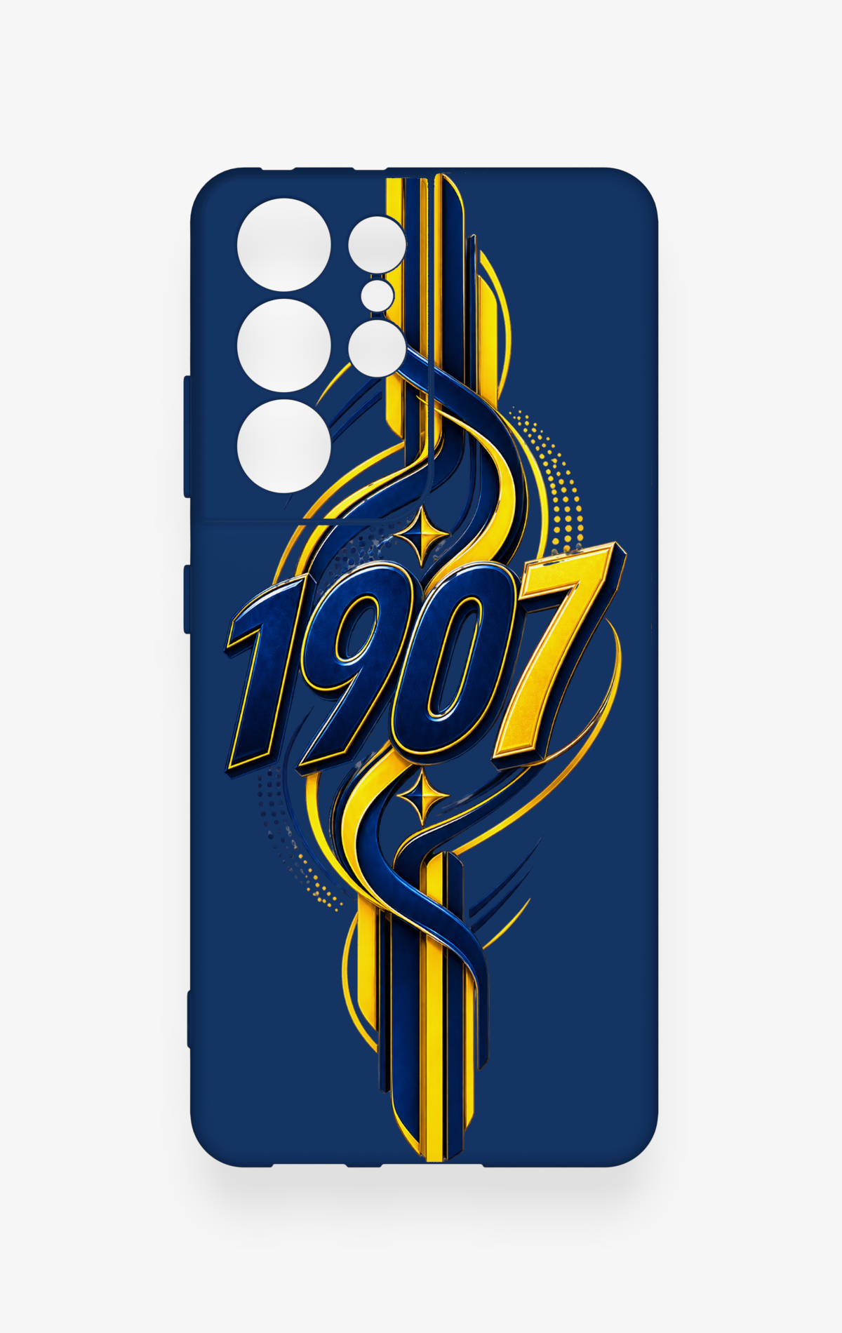 Samsung S21 Ultra Uyumlu FB-1907 Desenli Silikon Kılıf