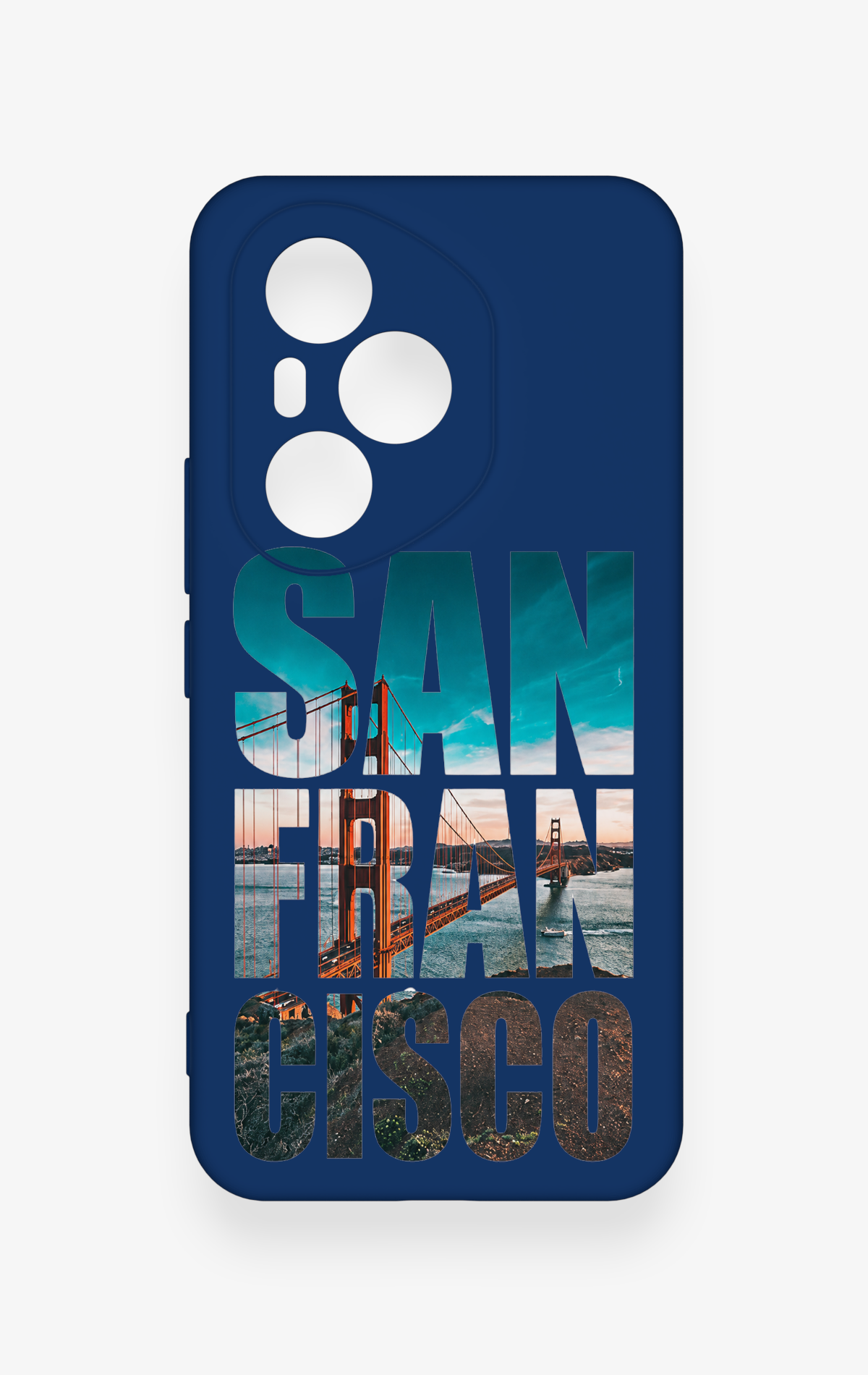 Honor 400 Pro Uyumlu San Francisco Desenli Silikon Kılıf