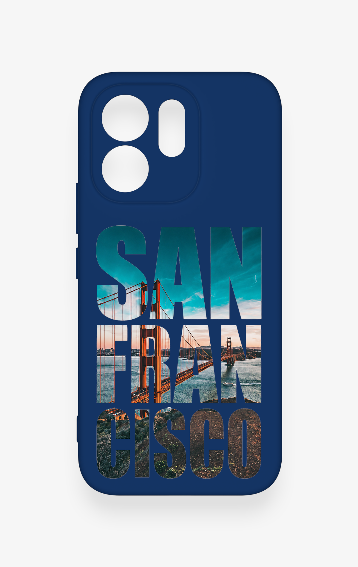 Vivo V70 5G Uyumlu San Francisco Desenli Silikon Kılıf