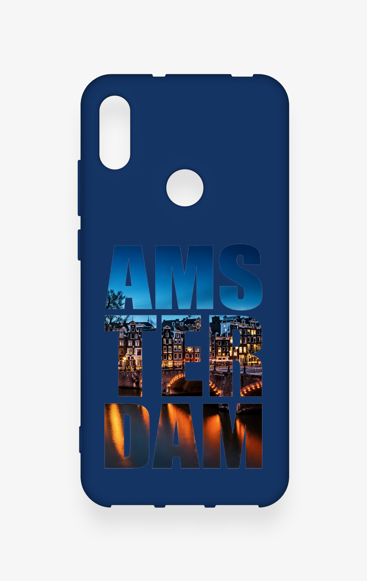 Huawei Y6 2019 Uyumlu Amsterdam Desenli Silikon Kılıf