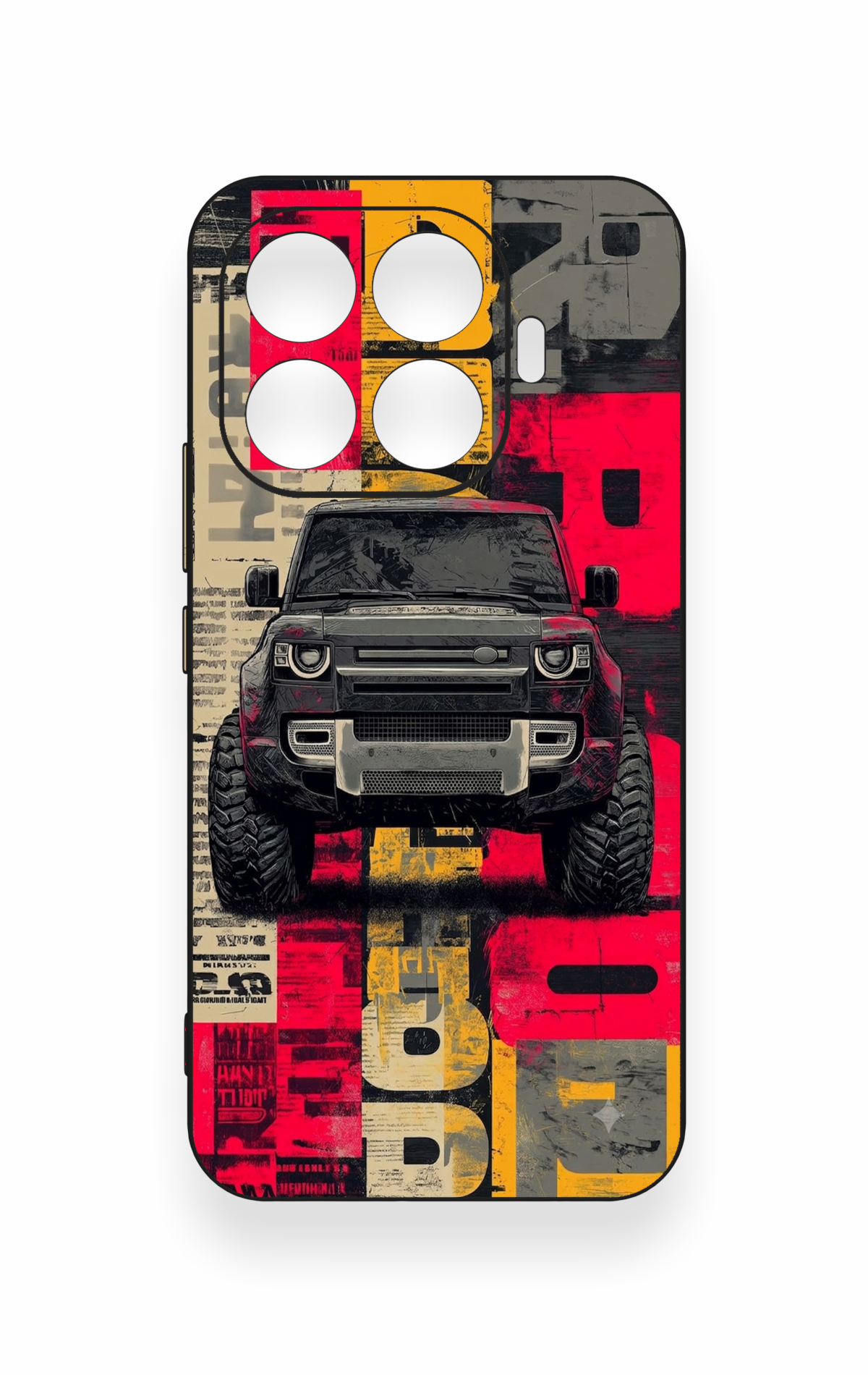 Mi 17T Pro 5G Uyumlu Defender Truck Desenli Silikon Kılıf