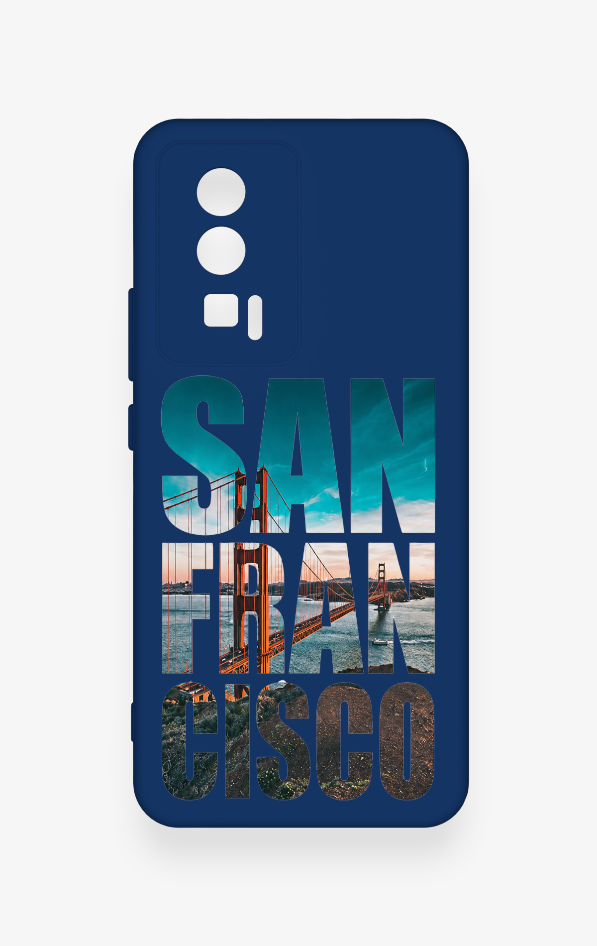 Poco F5 Pro Uyumlu San Francisco Desenli Silikon Kılıf