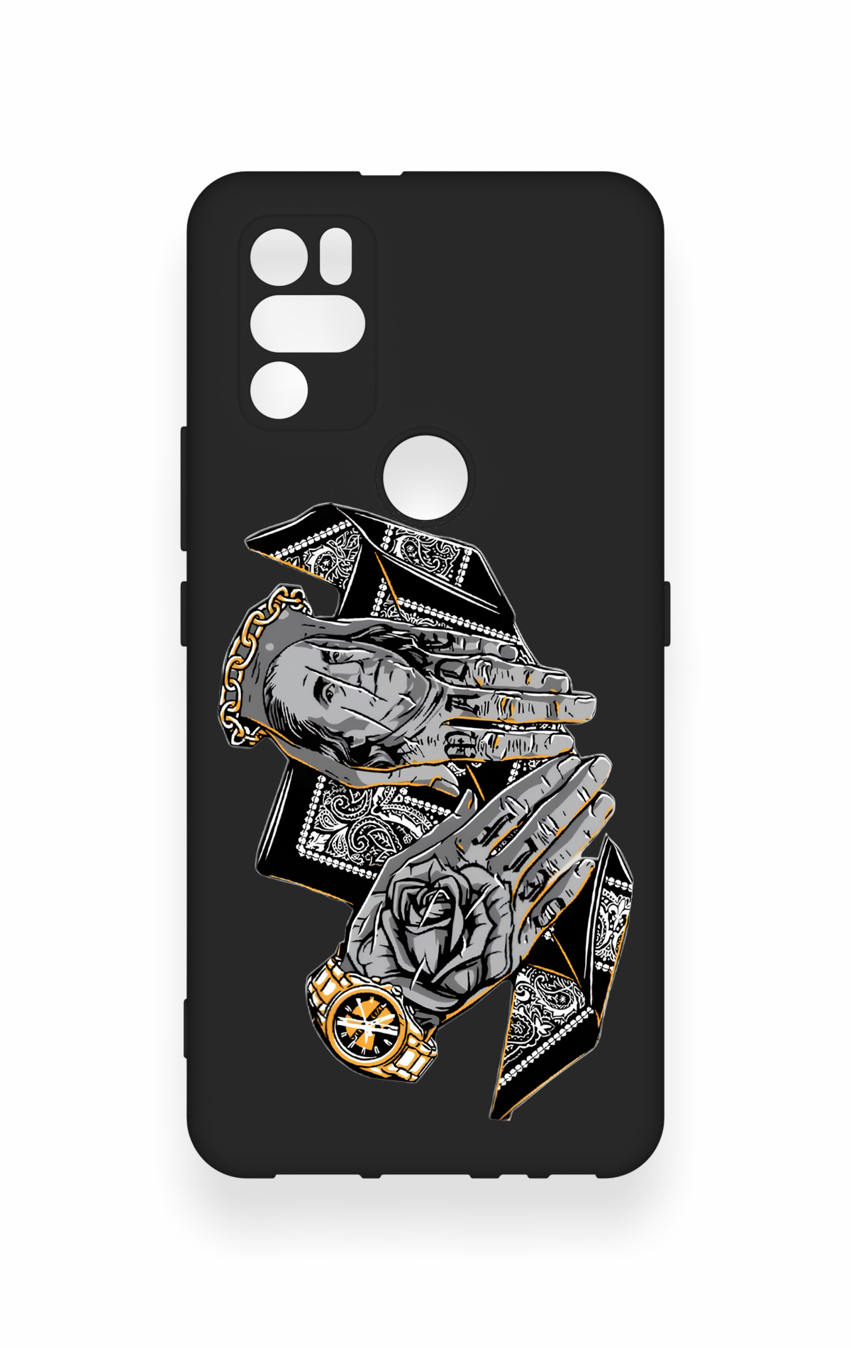 Omix X300 Uyumlu Self Made Desenli Silikon Kılıf