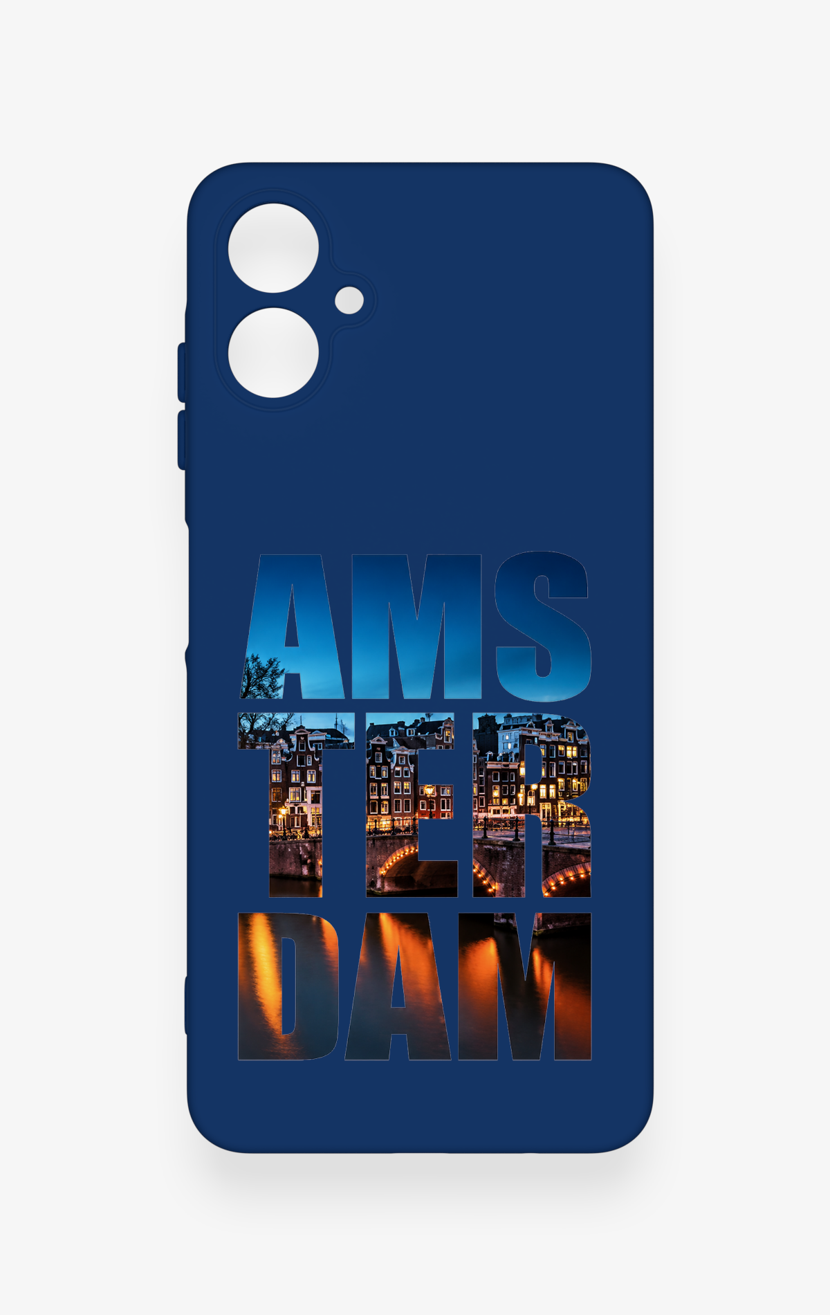 Samsung A06 Uyumlu Amsterdam Desenli Silikon Kılıf