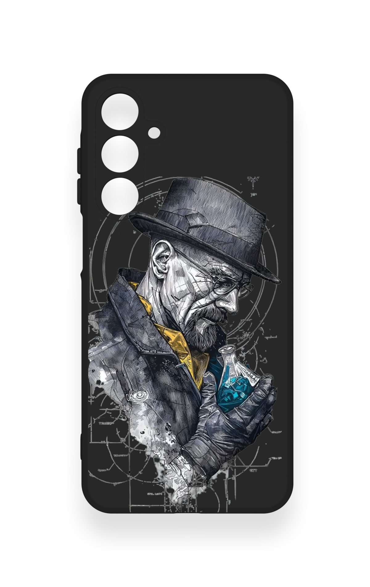 Samsung A16 Uyumlu Walter White Desenli Silikon Kılıf