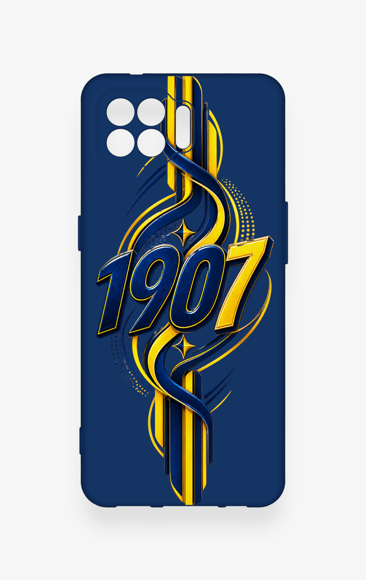Oppo Reno 4 Lite Uyumlu FB-1907 Desenli Silikon Kılıf