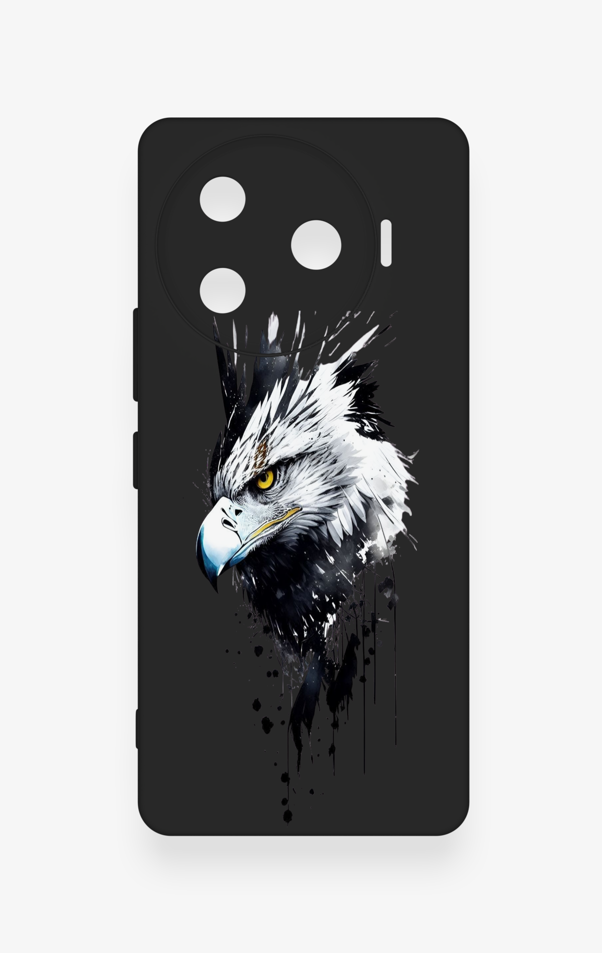 Tecno Camon 30 Pro 5G Uyumlu Bald Eagle Desenli Silikon Kılıf