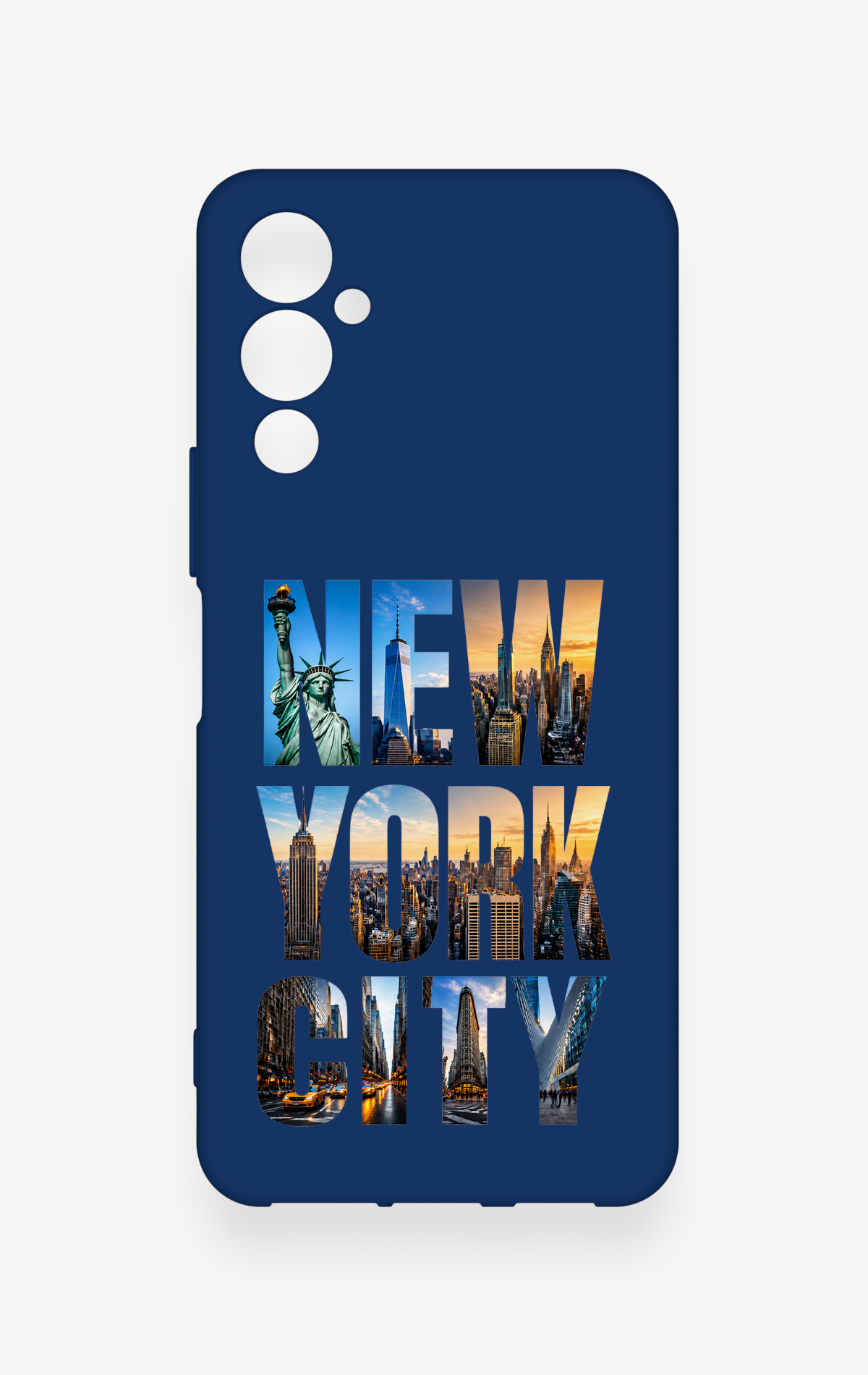Tecno Pova Neo 4 Uyumlu New York City Desenli Silikon Kılıf
