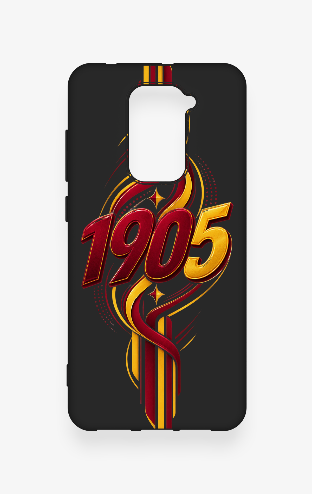 Redmi Note 9 Uyumlu GS-1905 Desenli Silikon Kılıf