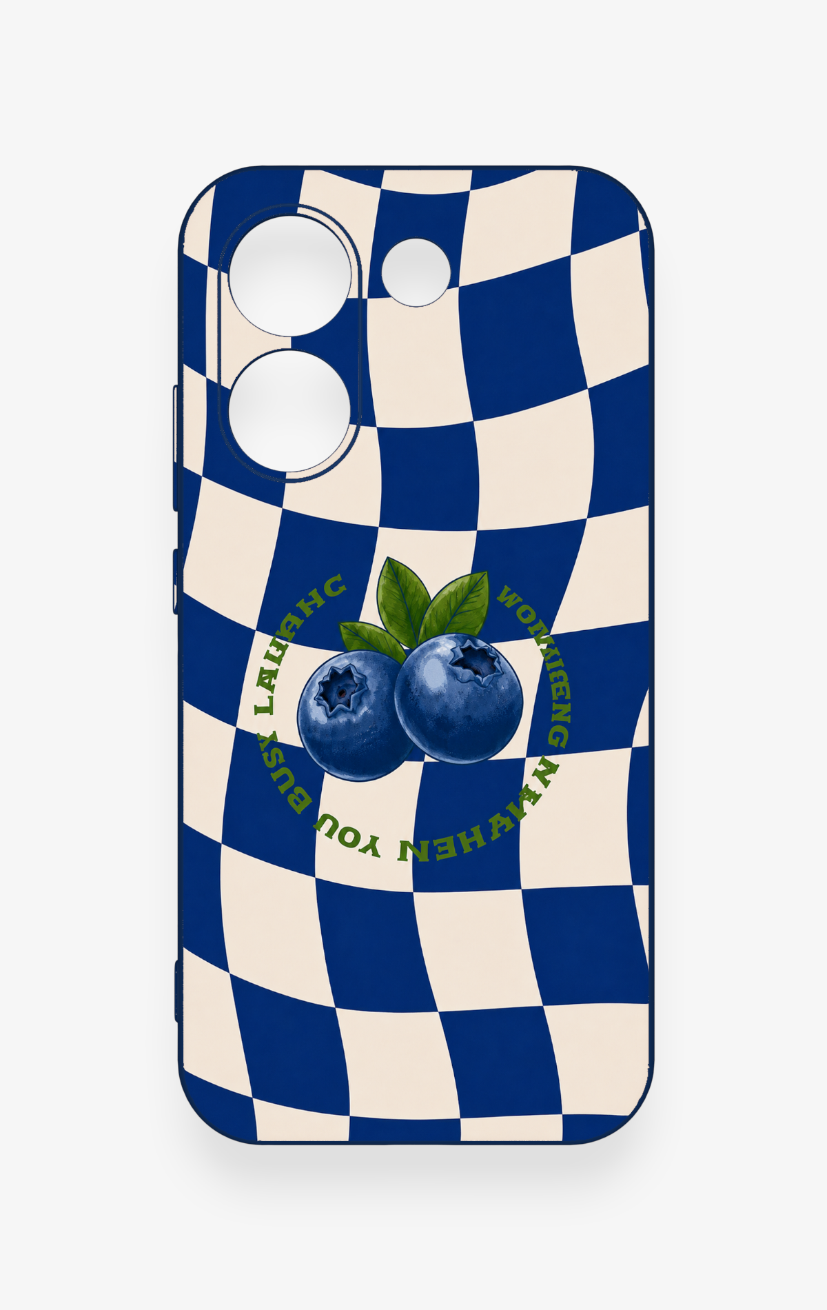 Poco X8 Pro Uyumlu Yaban Mersini Desenli Silikon Kılıf