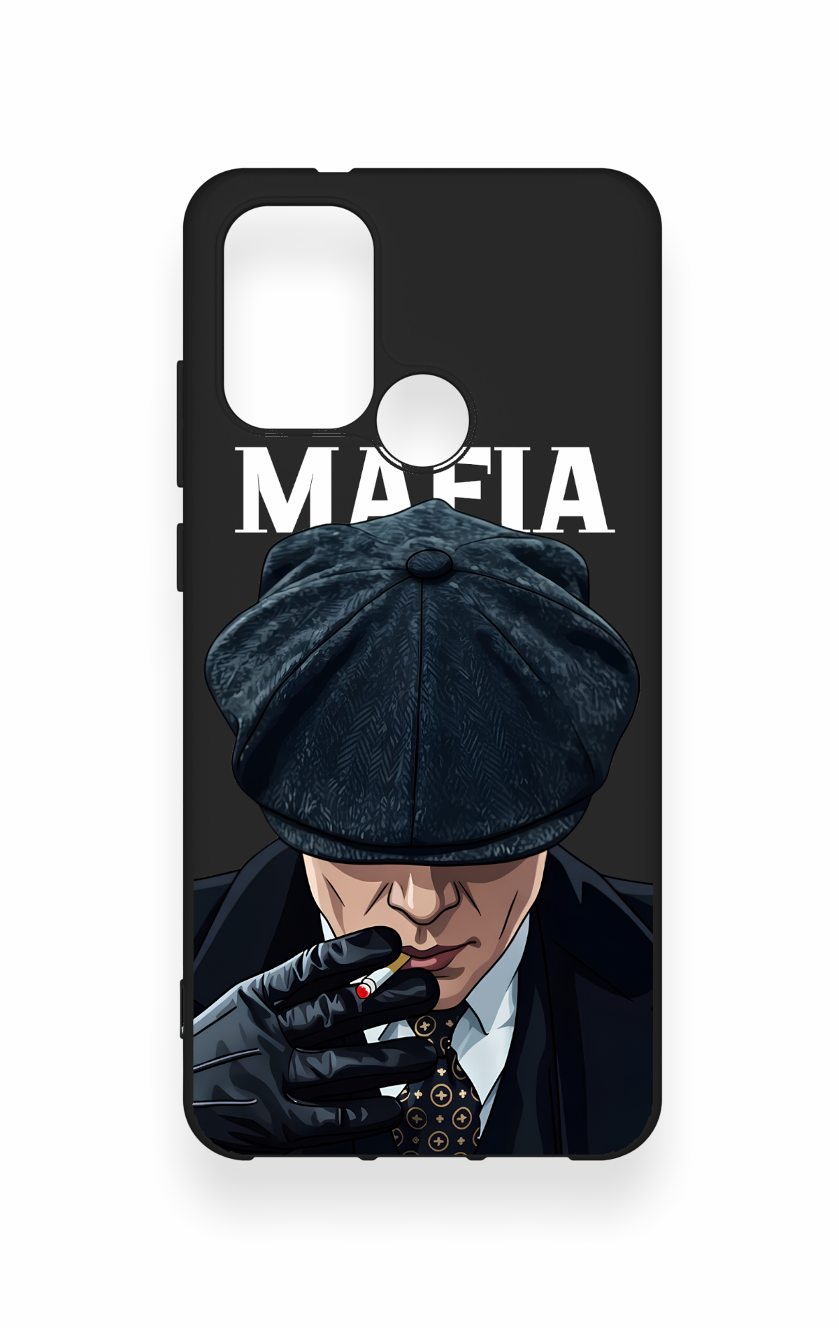 Casper Via F20 Uyumlu MAFIA Desenli Silikon Kılıf