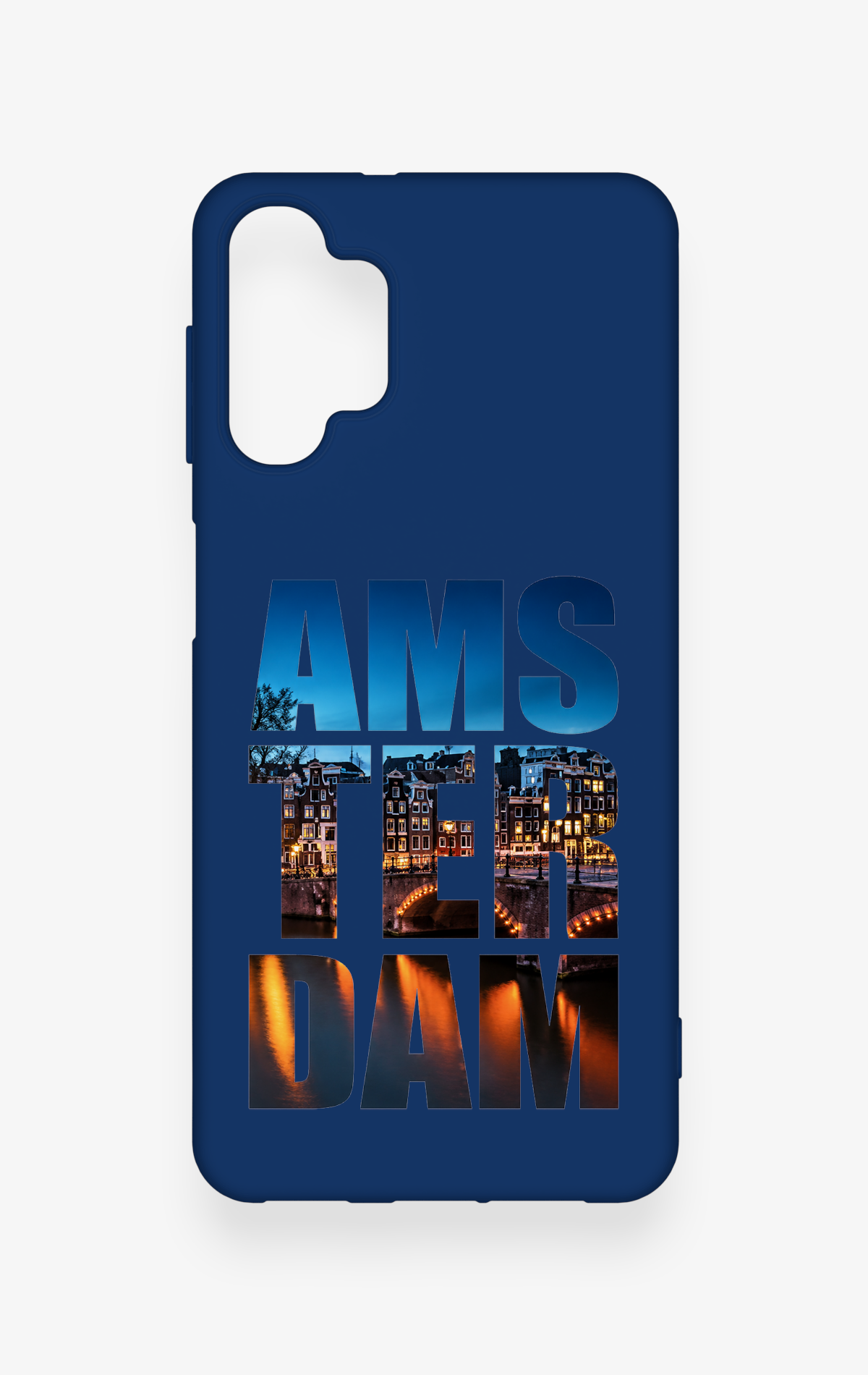 Samsung A32 Uyumlu Amsterdam Desenli Silikon Kılıf