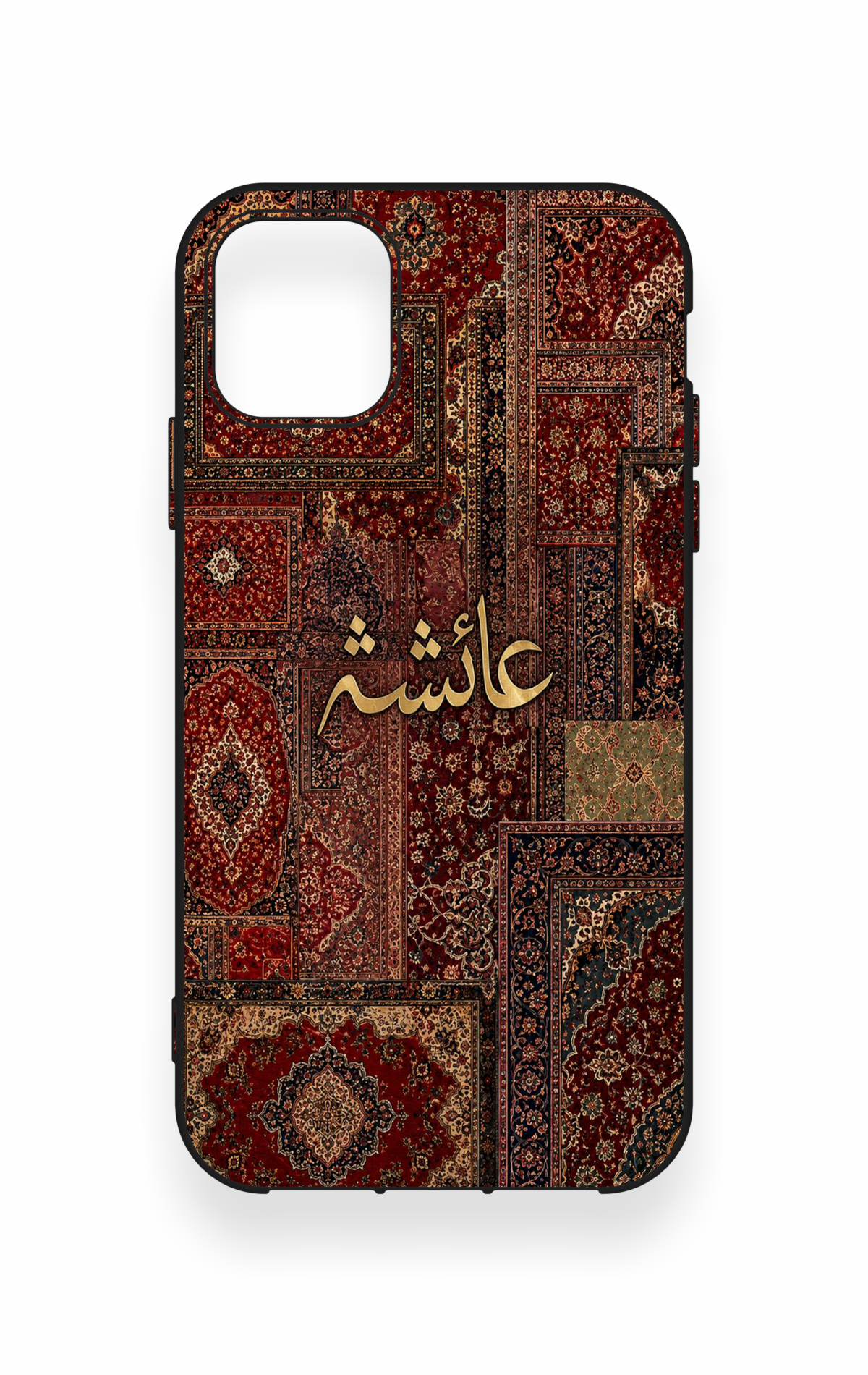 iPhone 11 Uyumlu Vintage Halı Desenli Silikon Kılıf