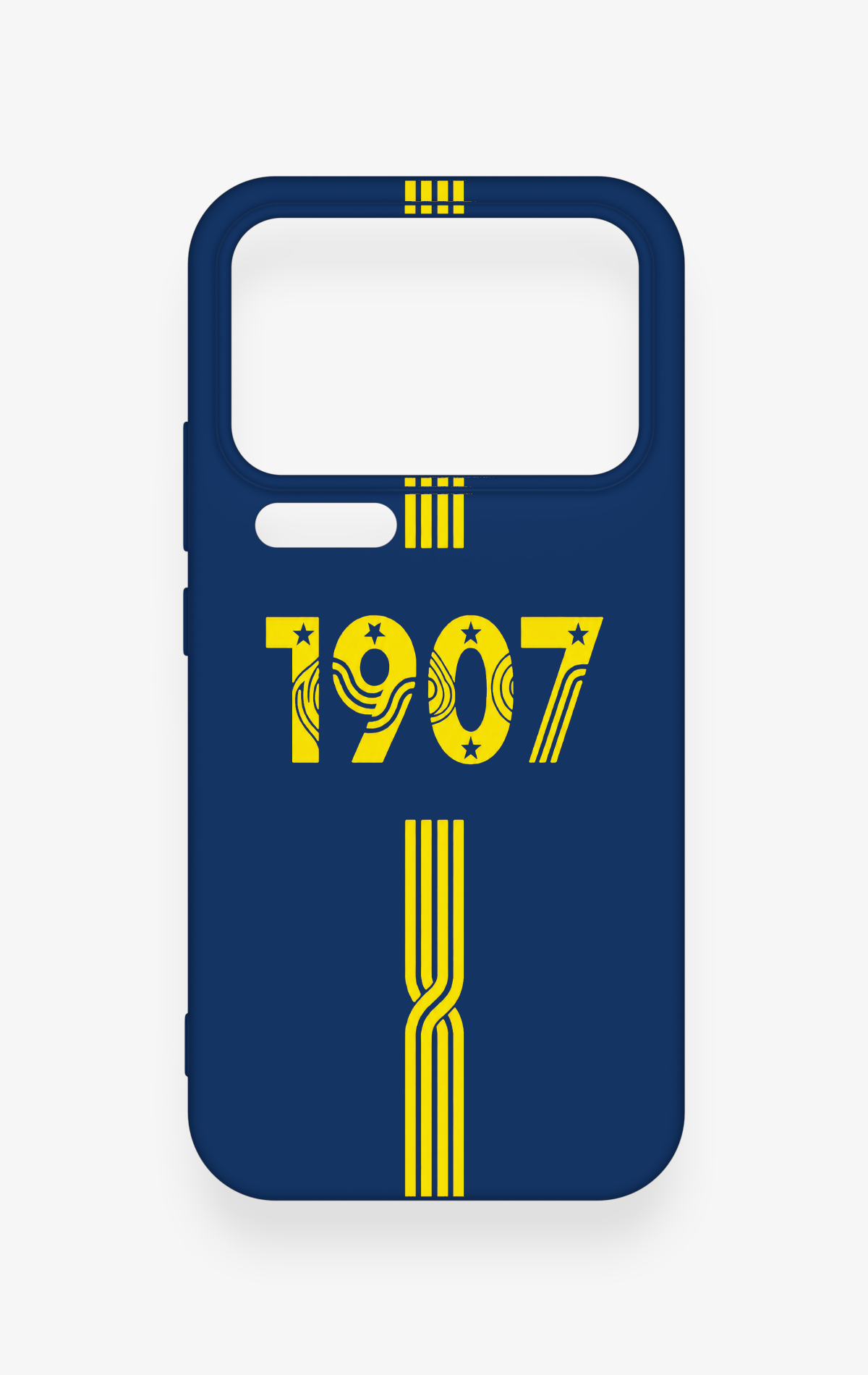 Mi 17 Pro Max Uyumlu 1907 Kemer Desenli Silikon Kılıf