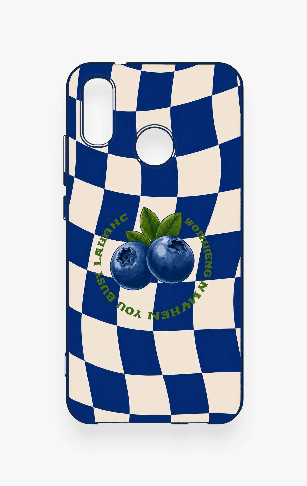 Huawei P20 Lite Uyumlu Yaban Mersini Desenli Silikon Kılıf