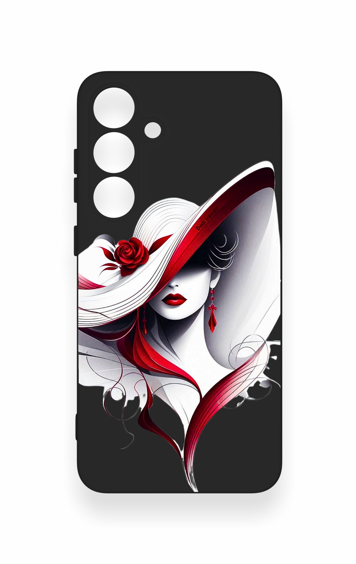 Samsung S25 Plus Uyumlu Matmazel Desenli Silikon Kılıf