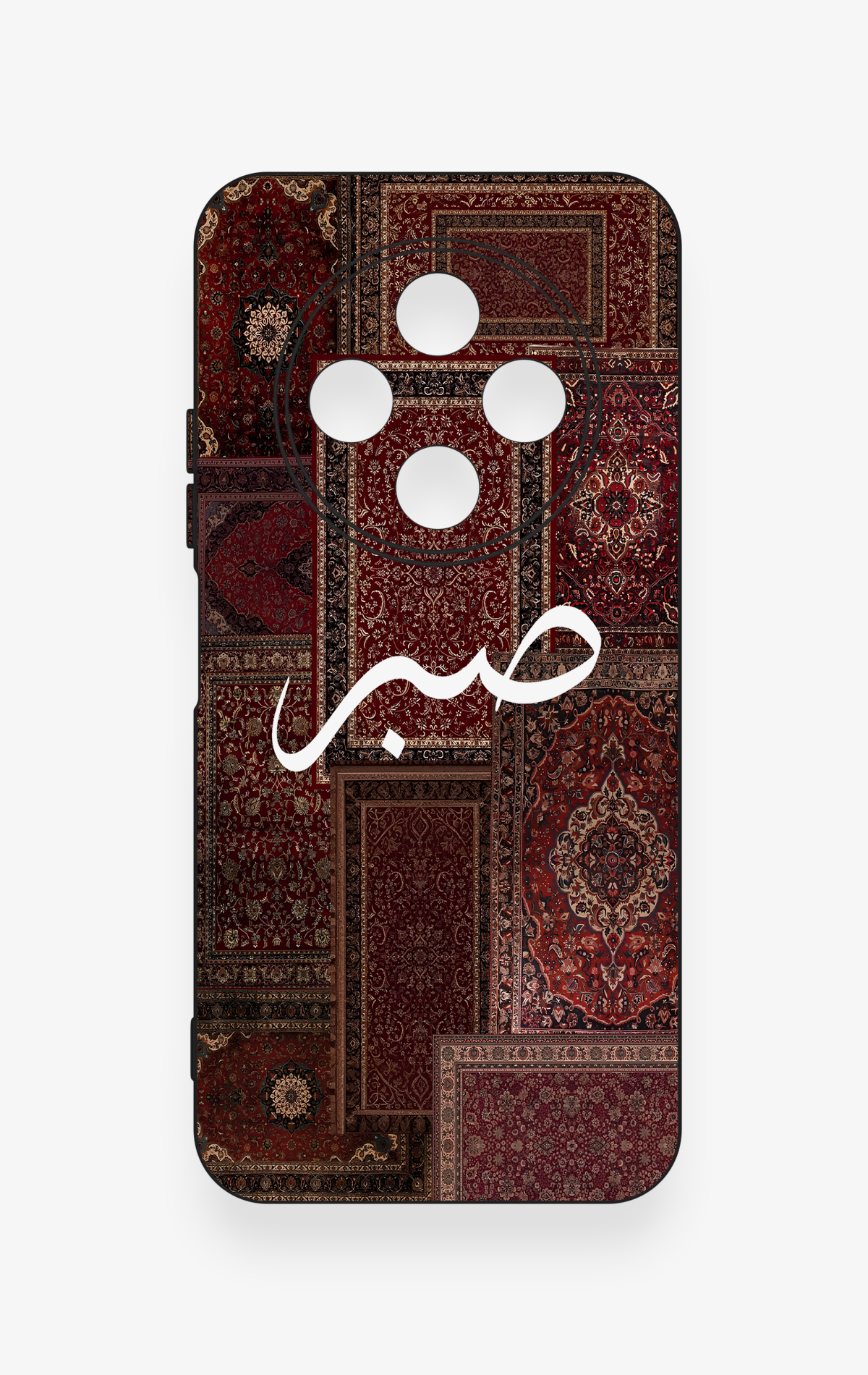 Tecno Spark 30C Uyumlu Sabır Etnik Halı Desen Desenli Silikon Kılıf