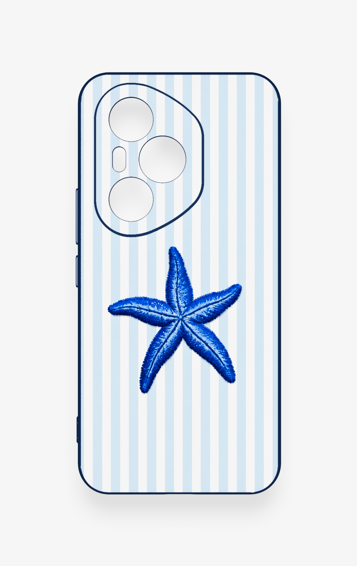 Honor 400 Pro Uyumlu Mavi Deniz Yıldızı Desenli Silikon Kılıf
