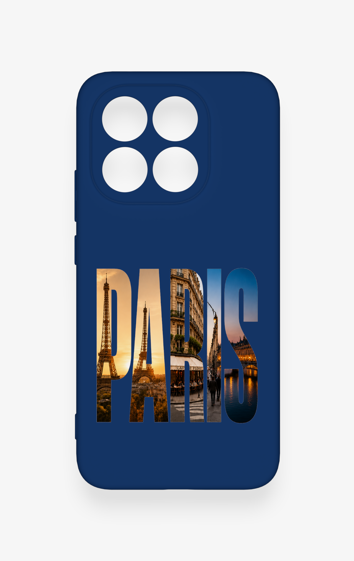 Mi 15T 5G Uyumlu Paris Desenli Silikon Kılıf