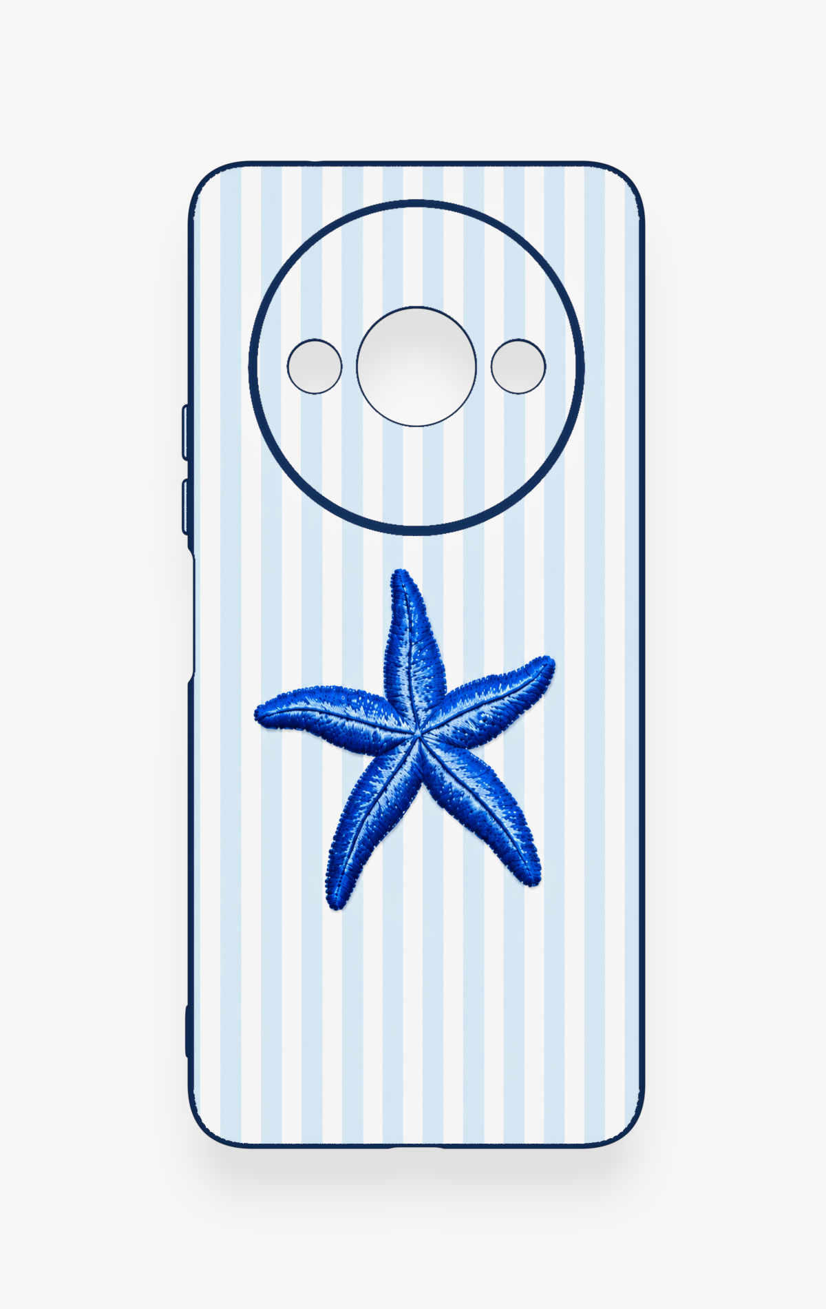 Redmi A3 Uyumlu Mavi Deniz Yıldızı Desenli Silikon Kılıf