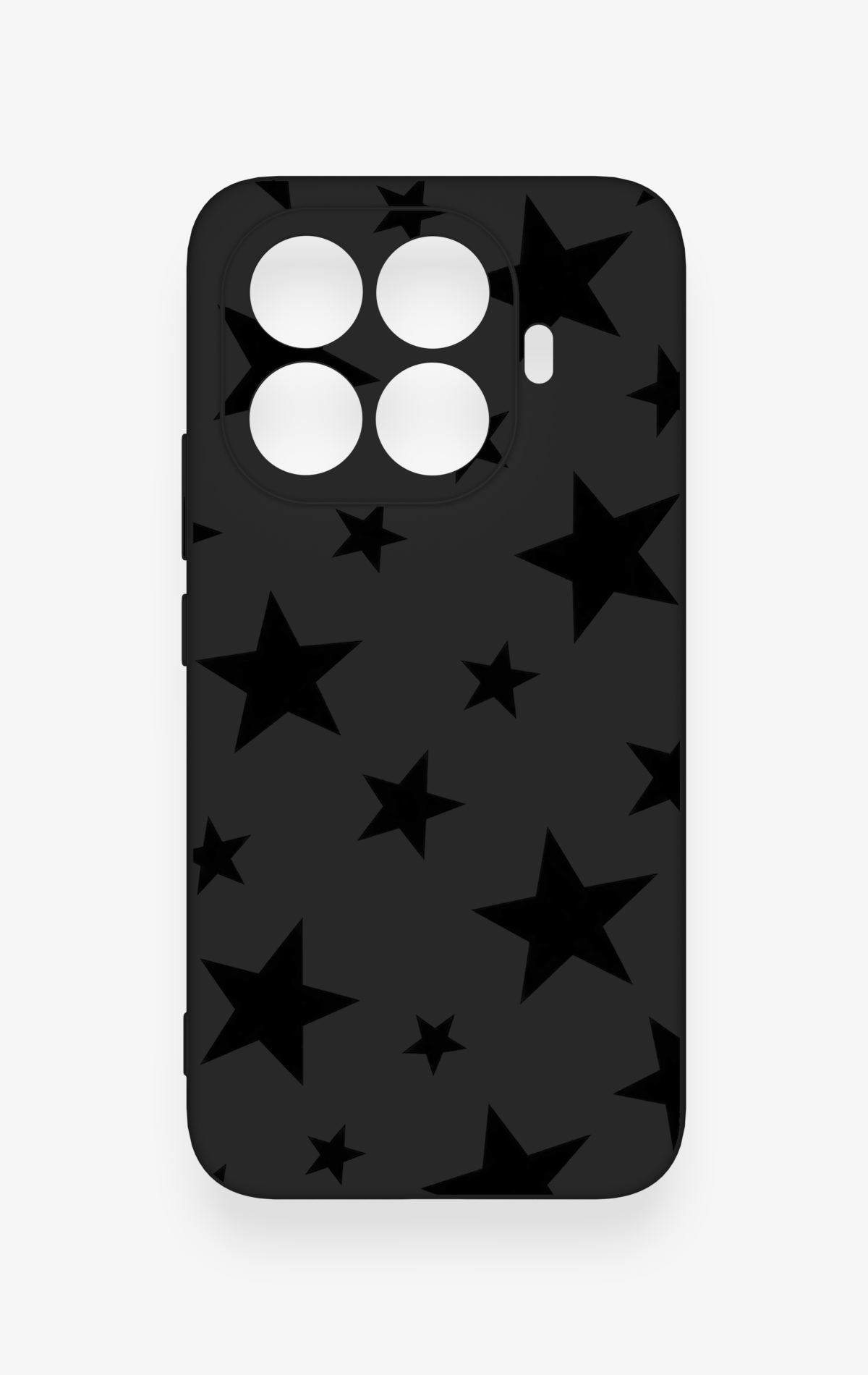 Mi 15T PRO Uyumlu Siyah Star Desenli Silikon Kılıf