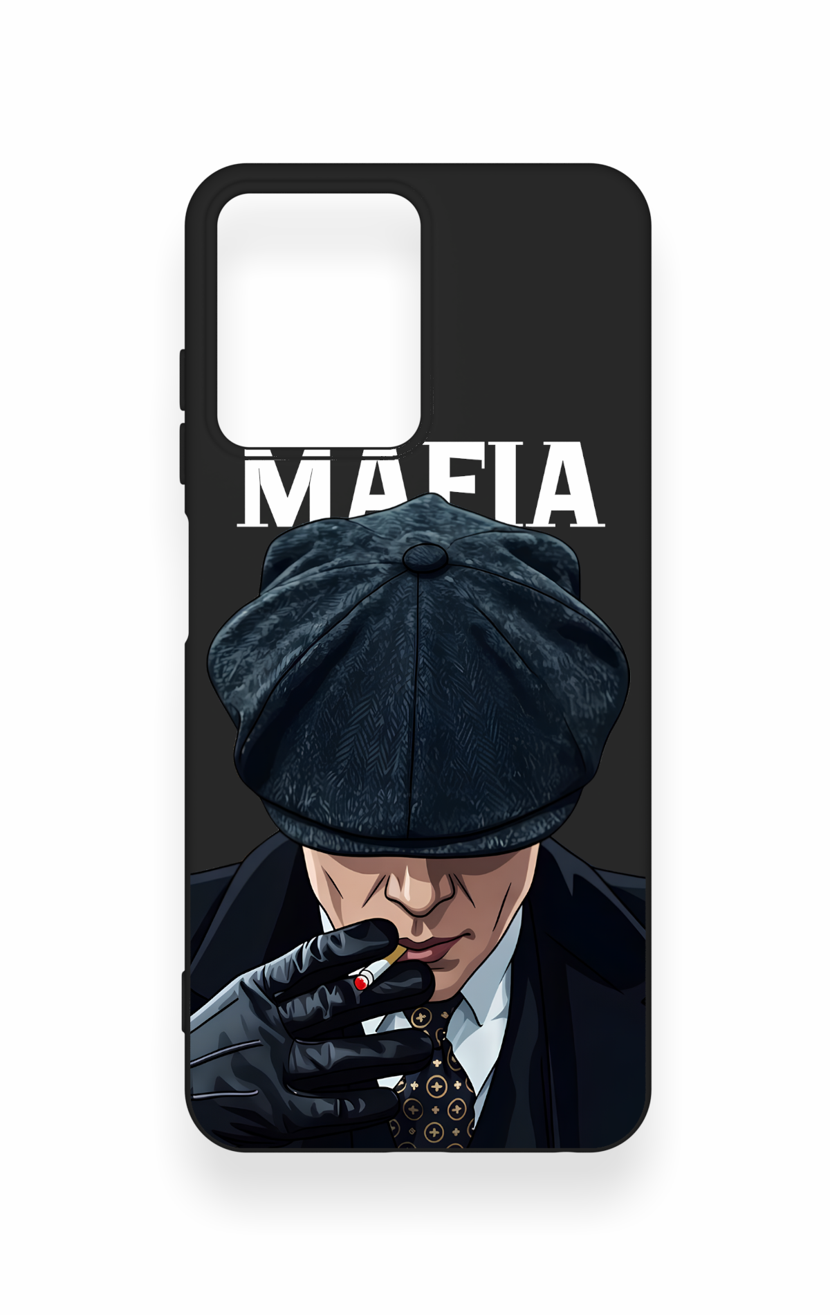 Casper Via M40 Uyumlu MAFIA Desenli Silikon Kılıf