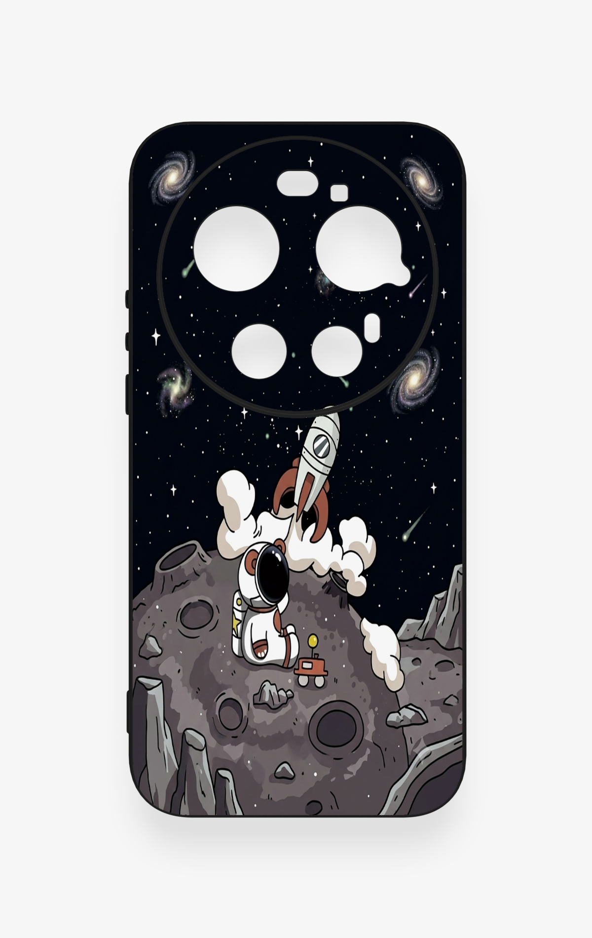 Mi 17 Ultra Uyumlu Uzay Astronot Desenli Silikon Kılıf