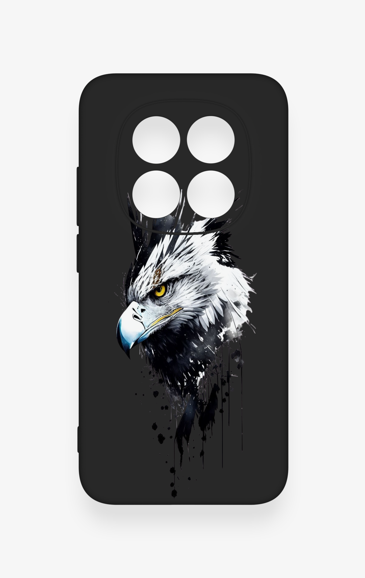 Redmi Note 15 Pro 5G Uyumlu Bald Eagle Desenli Silikon Kılıf