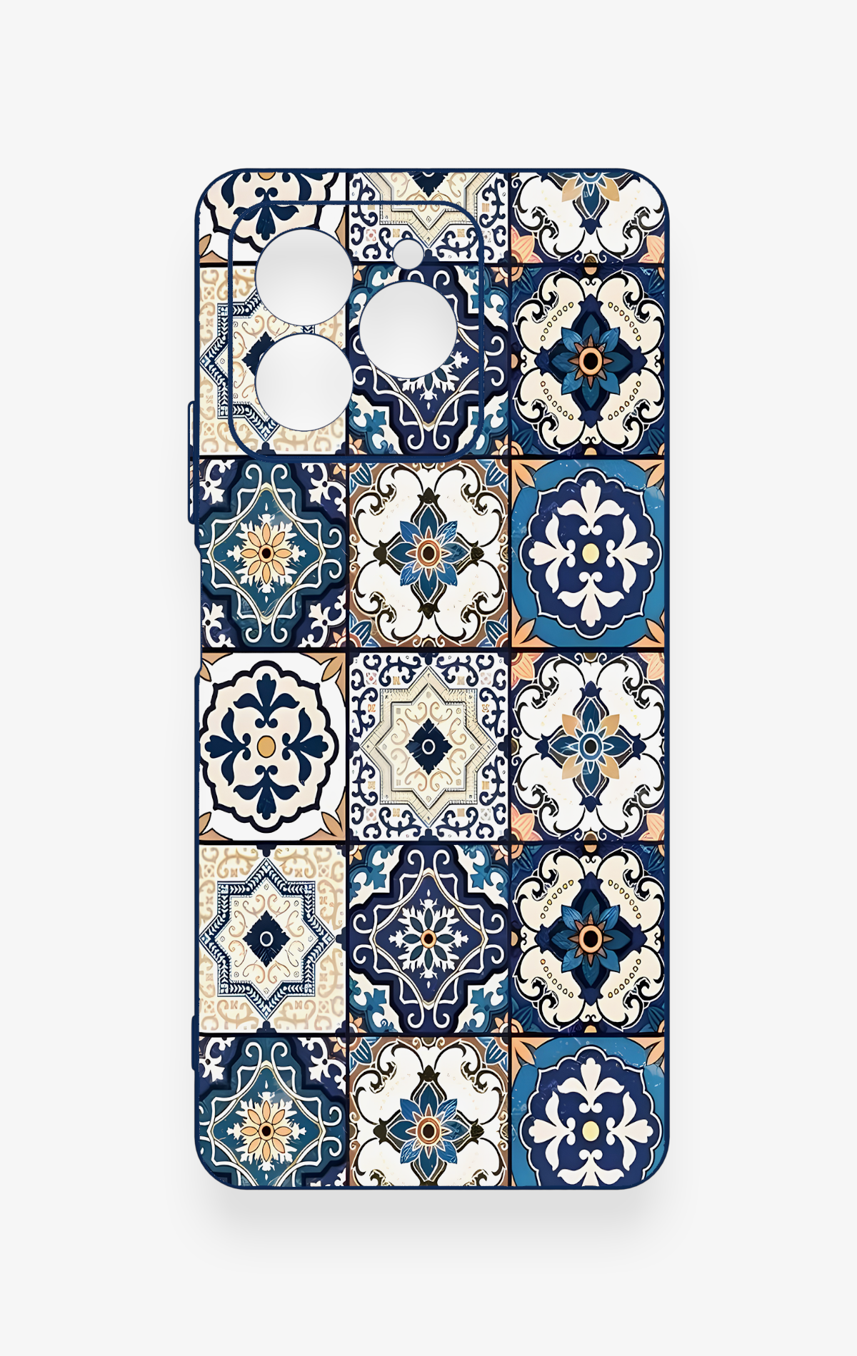 Omix X7 Uyumlu Mozaik Çini Desenli Silikon Kılıf