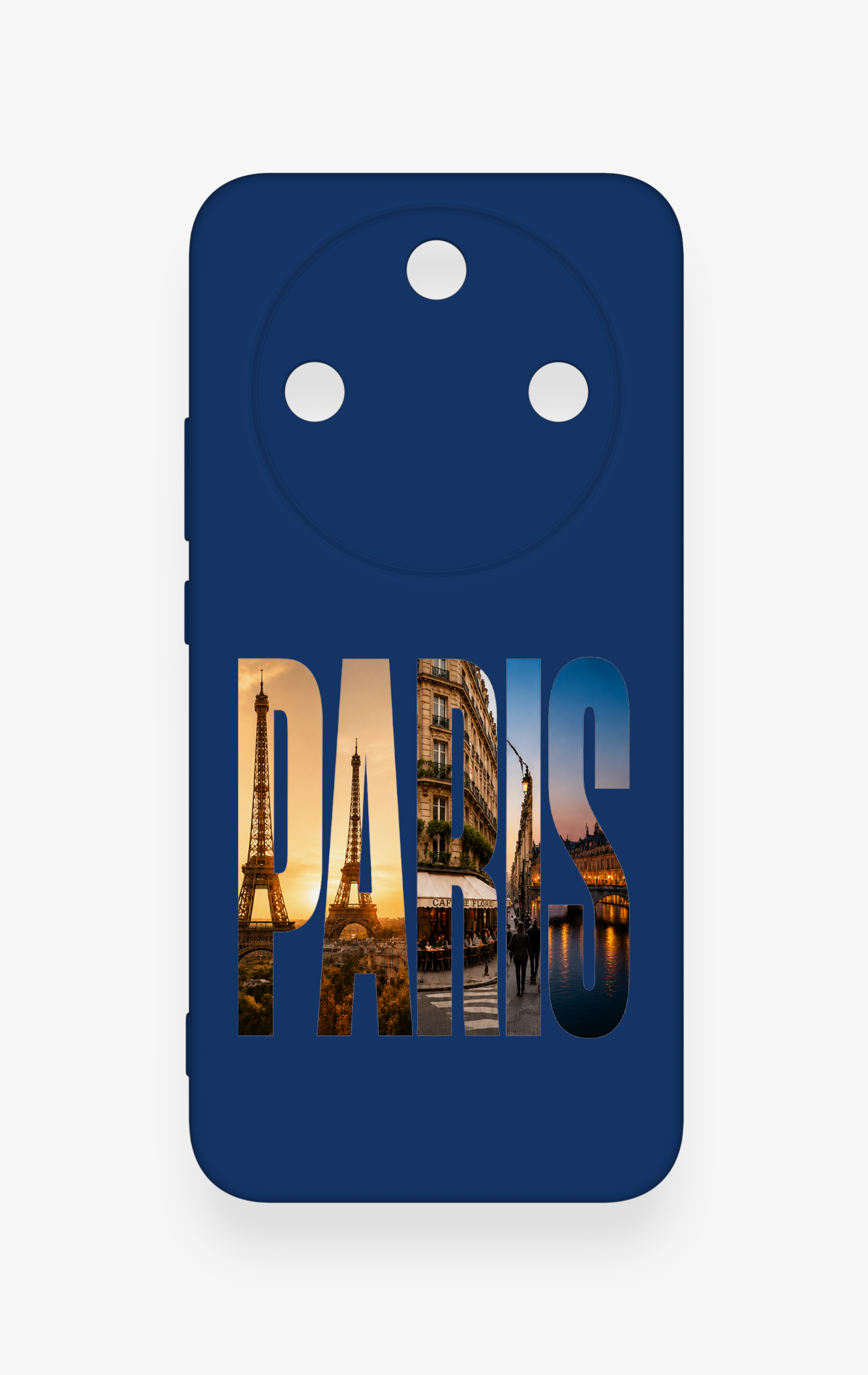 Honor Magic 8 Lite Uyumlu Paris Desenli Silikon Kılıf