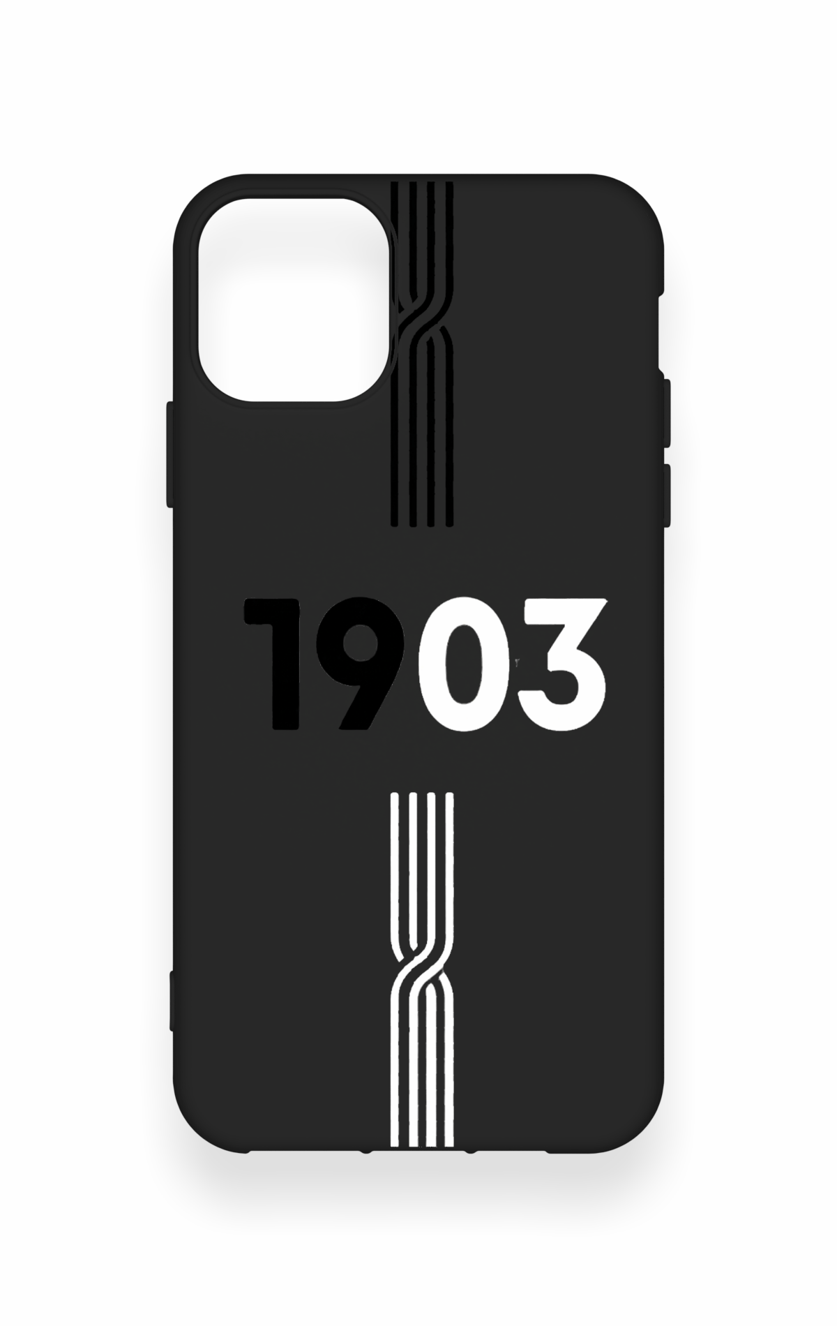 iPhone 11 Pro Max Uyumlu 1903 Kemer Desenli Silikon Kılıf