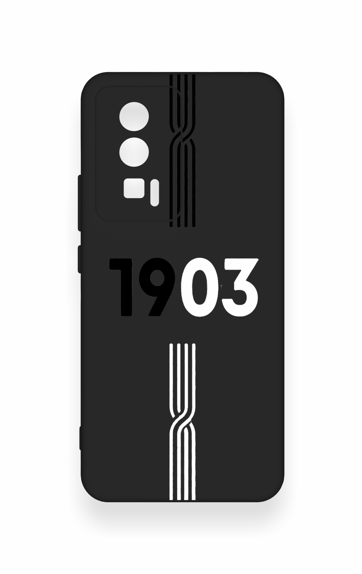 Poco F5 Pro Uyumlu 1903 Kemer Desenli Silikon Kılıf