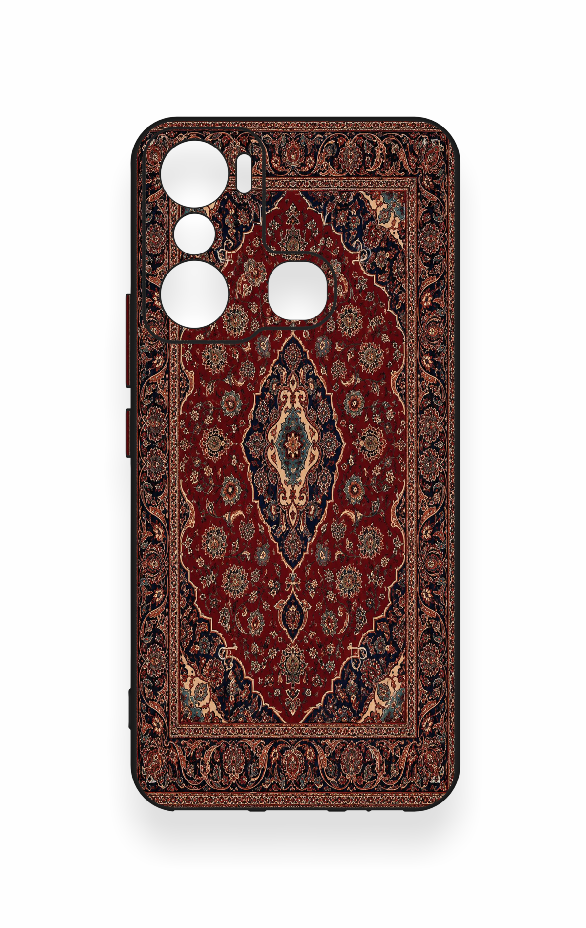 İnfinix Hot 20i Uyumlu Acem Halı Desenli Silikon Kılıf