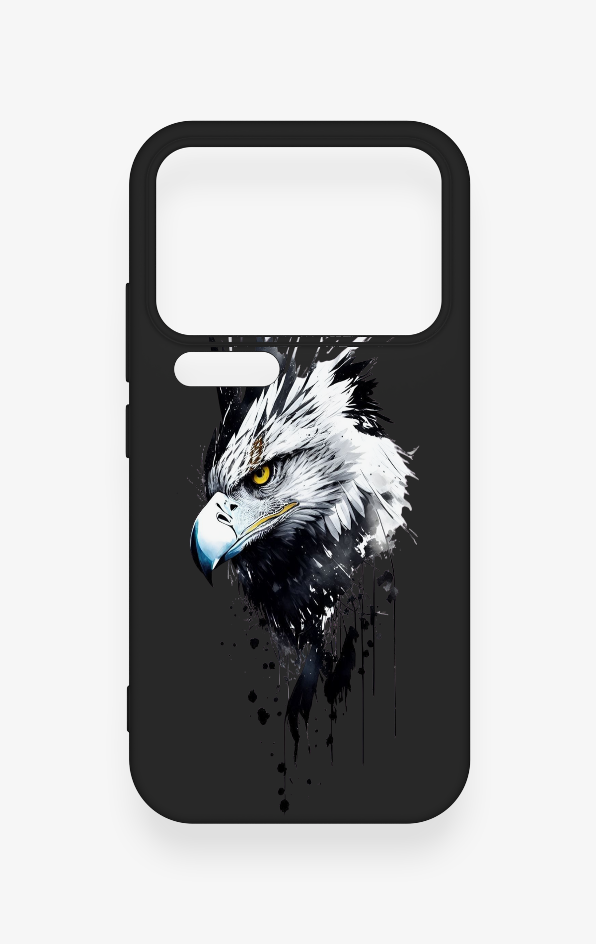 Xiaomi Mi 17 Pro 5G Uyumlu Bald Eagle Desenli Silikon Kılıf