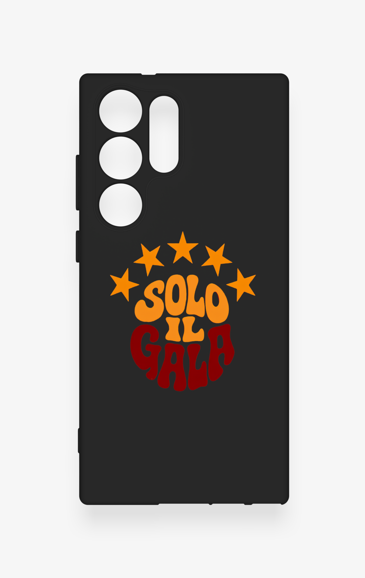 Samsung S23 Ultra Uyumlu Solo IL Gala Desenli Silikon Kılıf