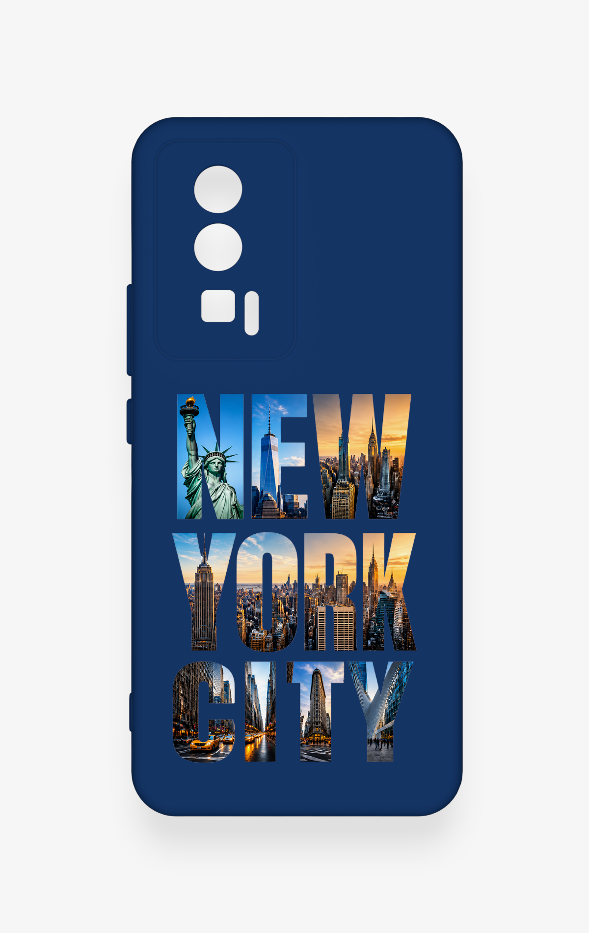 Poco F5 Pro Uyumlu New York City Desenli Silikon Kılıf