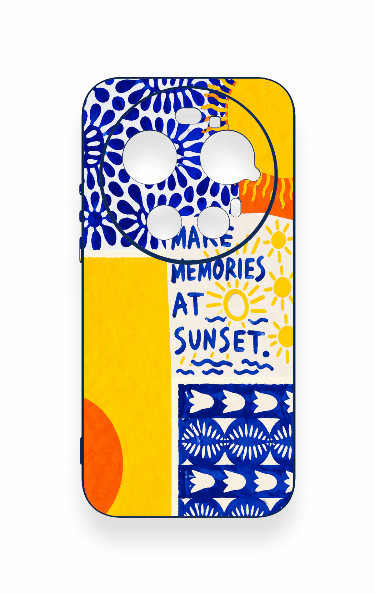 Mi 17 Ultra Uyumlu Sunset Desenli Silikon Kılıf