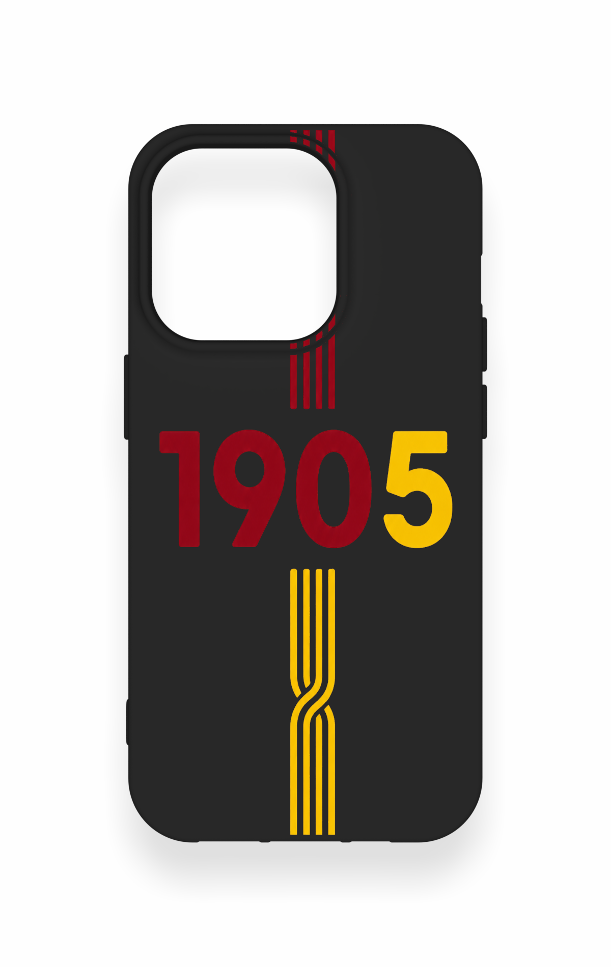 iPhone 14 Pro Uyumlu 1905 Kemer Desenli Silikon Kılıf