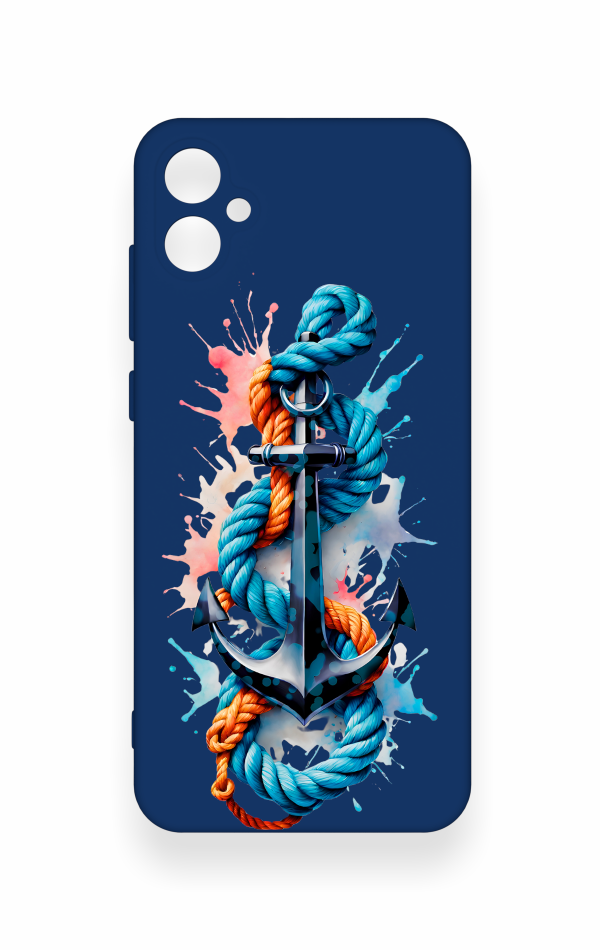 Samsung A05 Uyumlu Anchor Desenli Silikon Kılıf