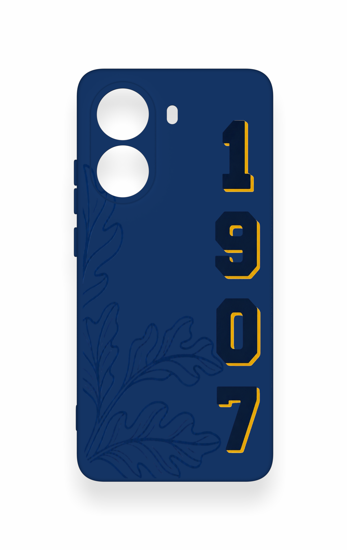 Poco X7 Pro Uyumlu 1907 Palamut Desenli Silikon Kılıf