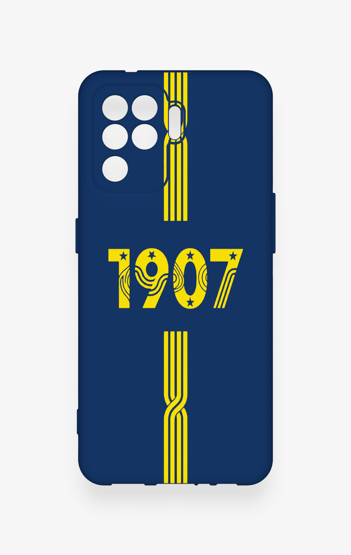 Oppo Reno 5 Lite Uyumlu 1907 Kemer Desenli Silikon Kılıf