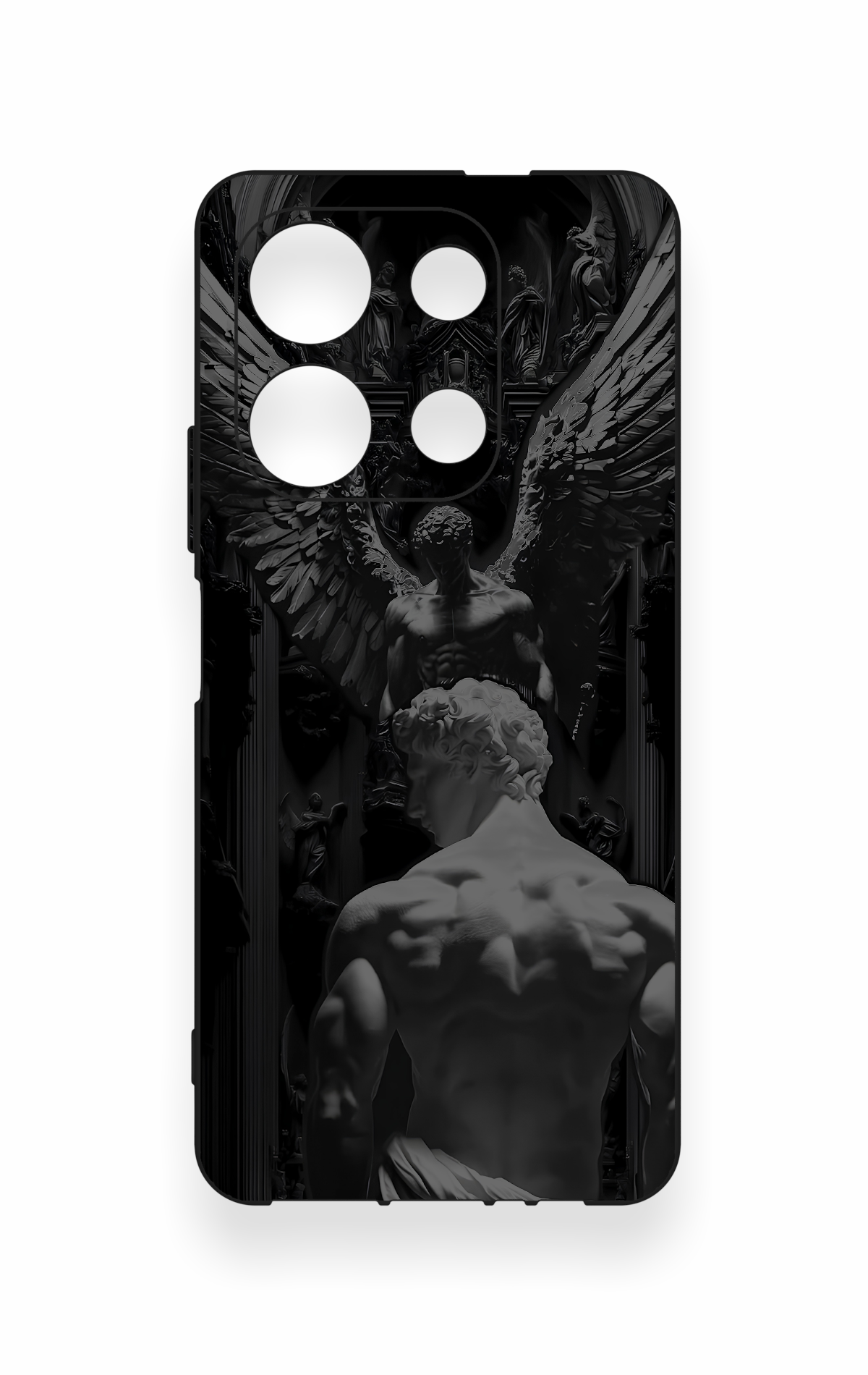 İnfinix Note 30 Uyumlu Icarus Desenli Silikon Kılıf