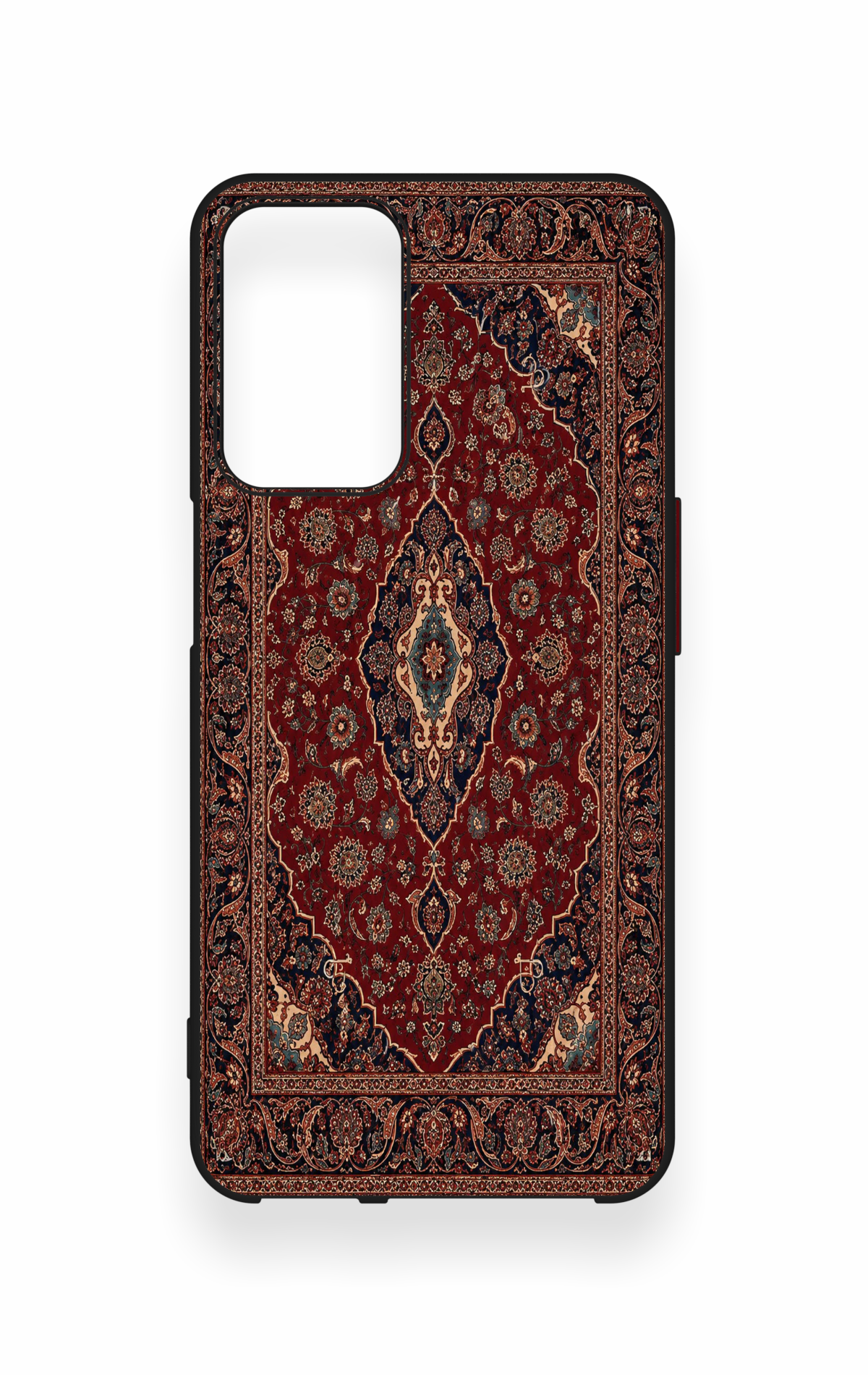 Oppo A16 Uyumlu Acem Halı Desenli Silikon Kılıf