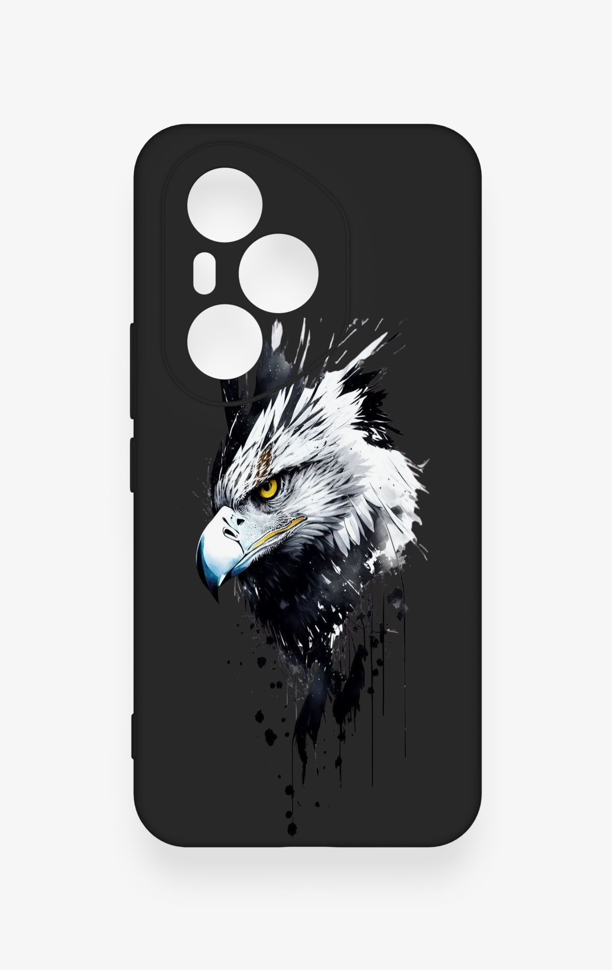 Honor 400 Pro Uyumlu Bald Eagle Desenli Silikon Kılıf