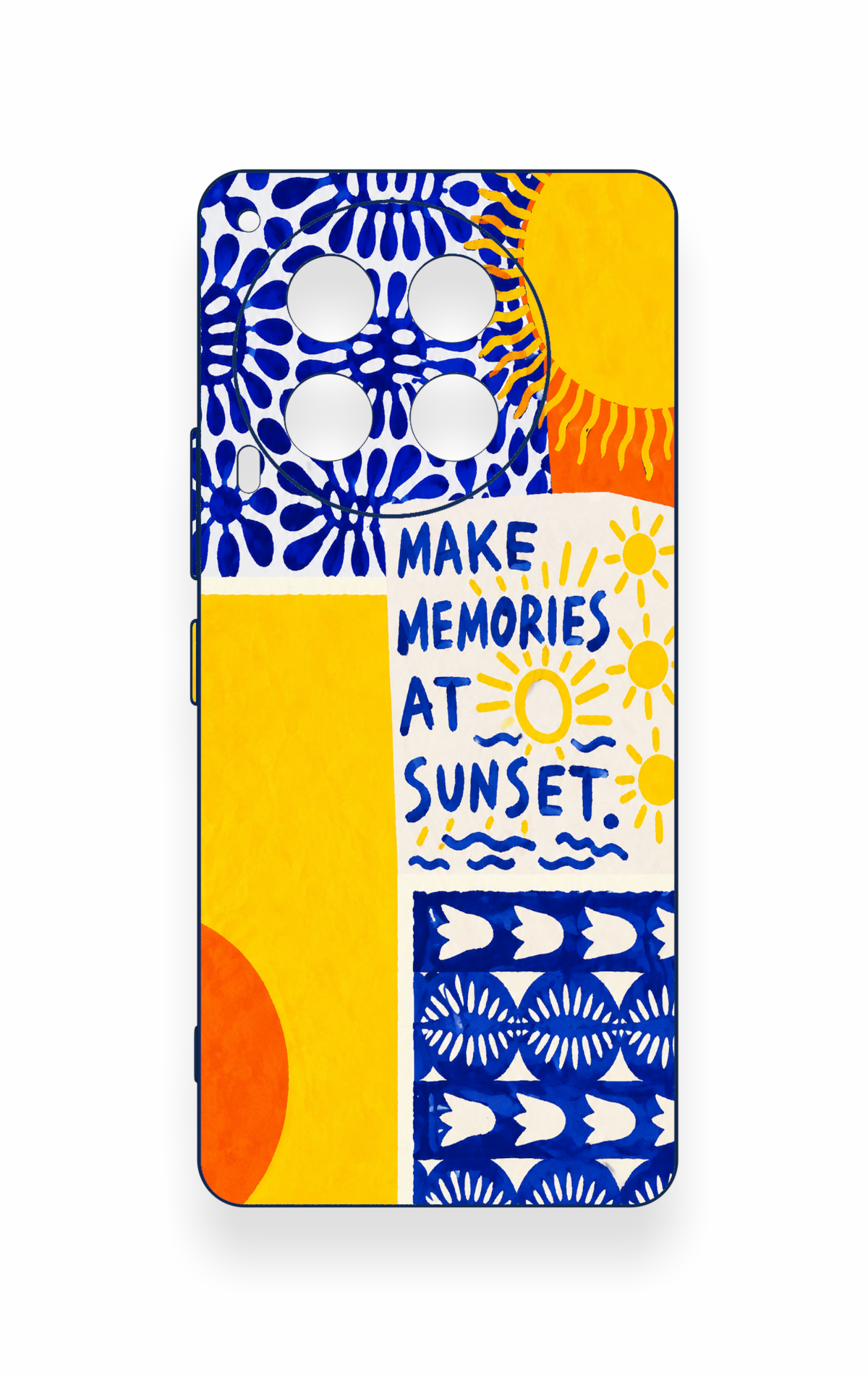 Tecno Camon 30 Uyumlu Sunset Desenli Silikon Kılıf
