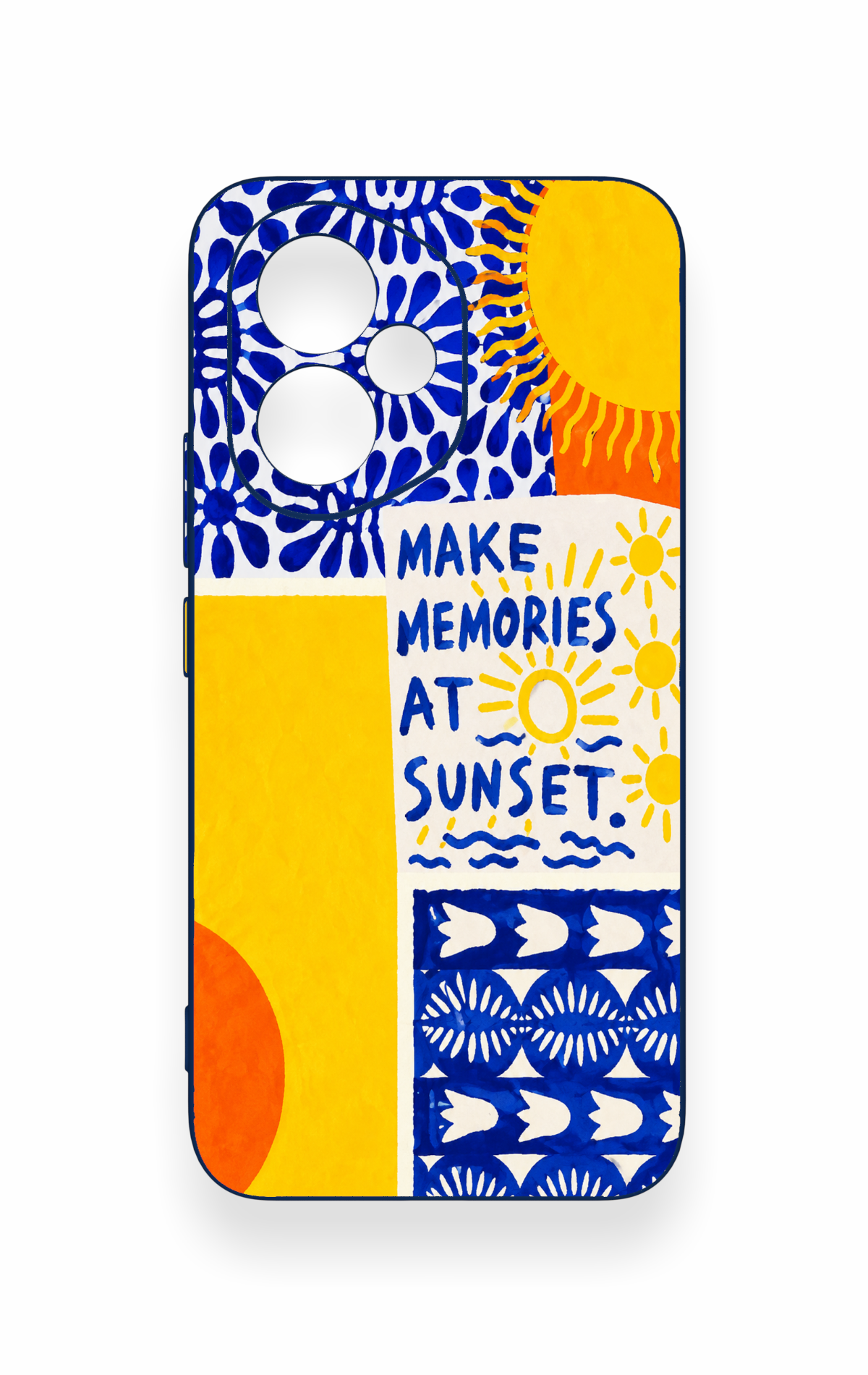 Honor 400 Uyumlu Sunset Desenli Silikon Kılıf